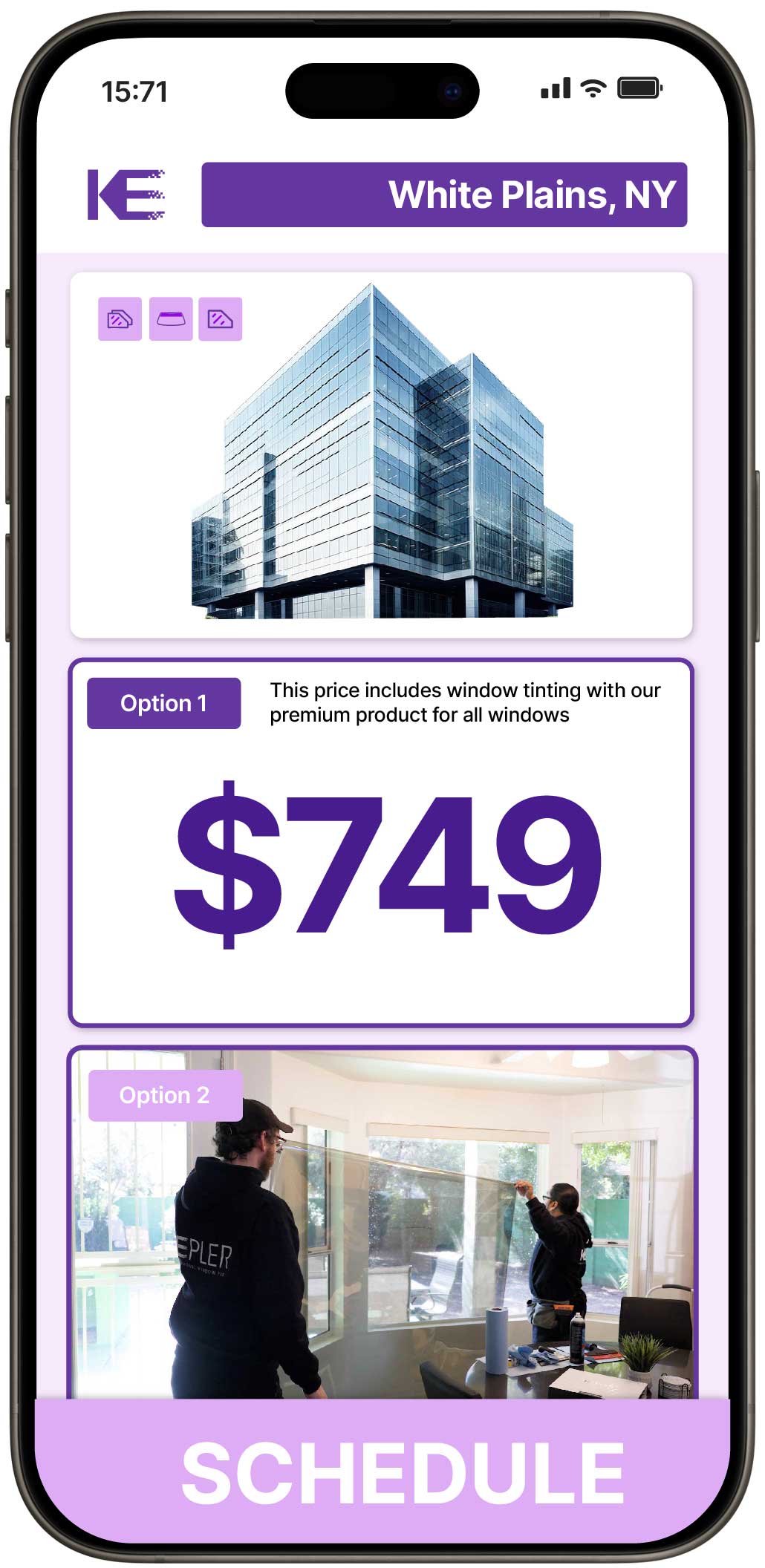 View Reasonable Safety and Security Window Film Costs in White Plains, New York