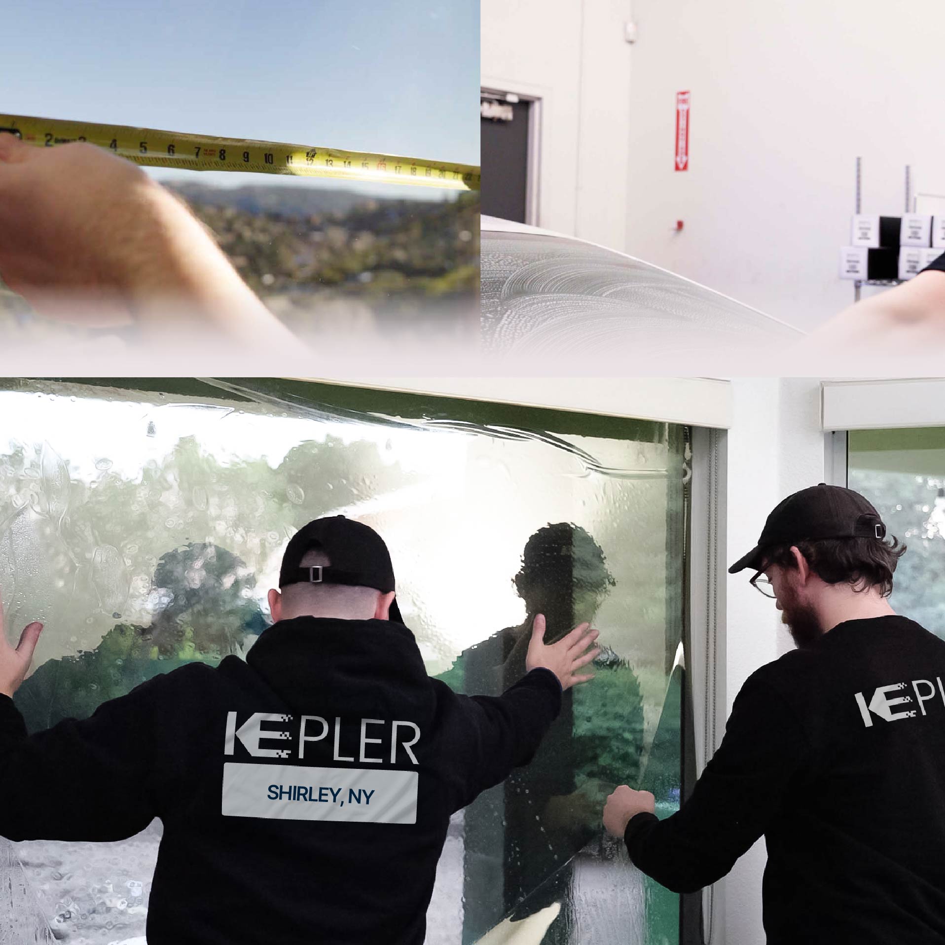 Kepler Specialist Performing Commercial Window Tinting in Shirley Shirley