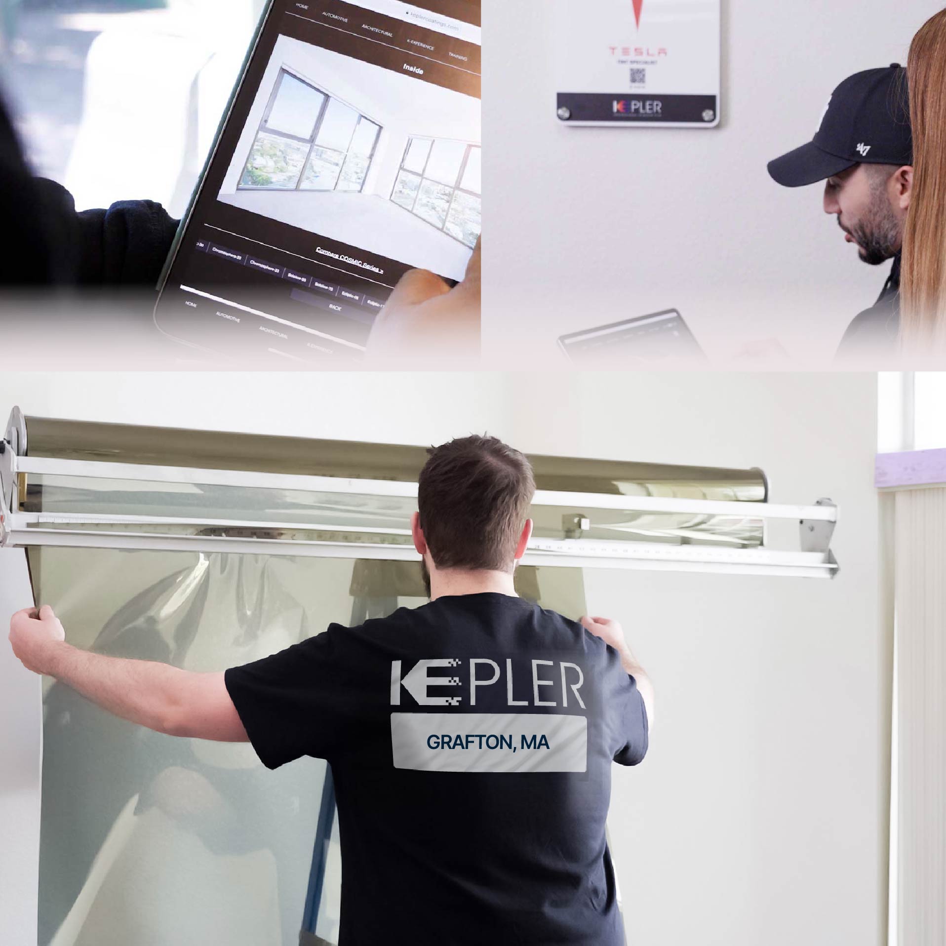 Kepler Specialist Installing Anti-Graffiti Film in Grafton, Massachusetts