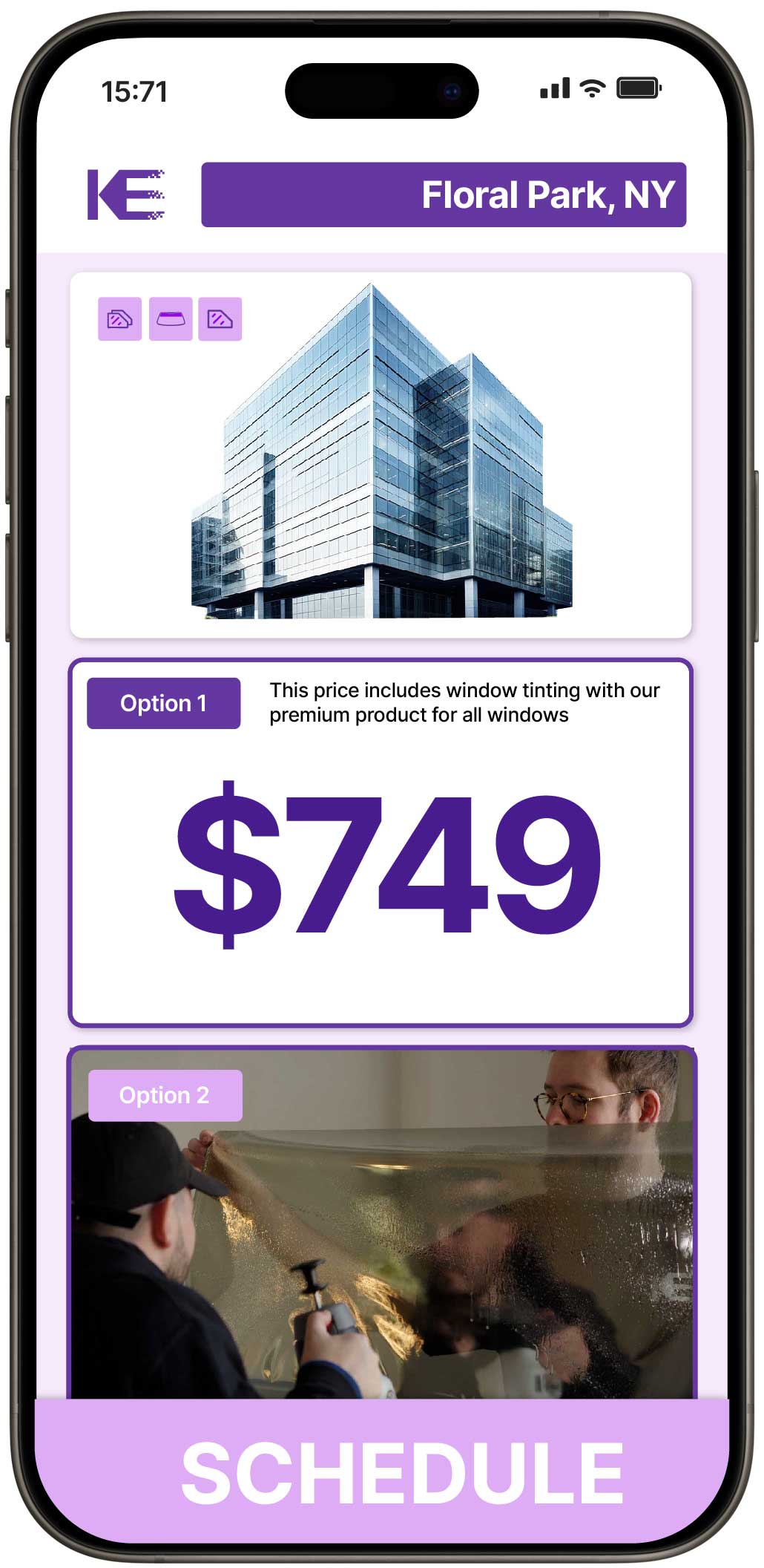 View Competitive Safety and Security Window Film Prices in Floral Park, New York