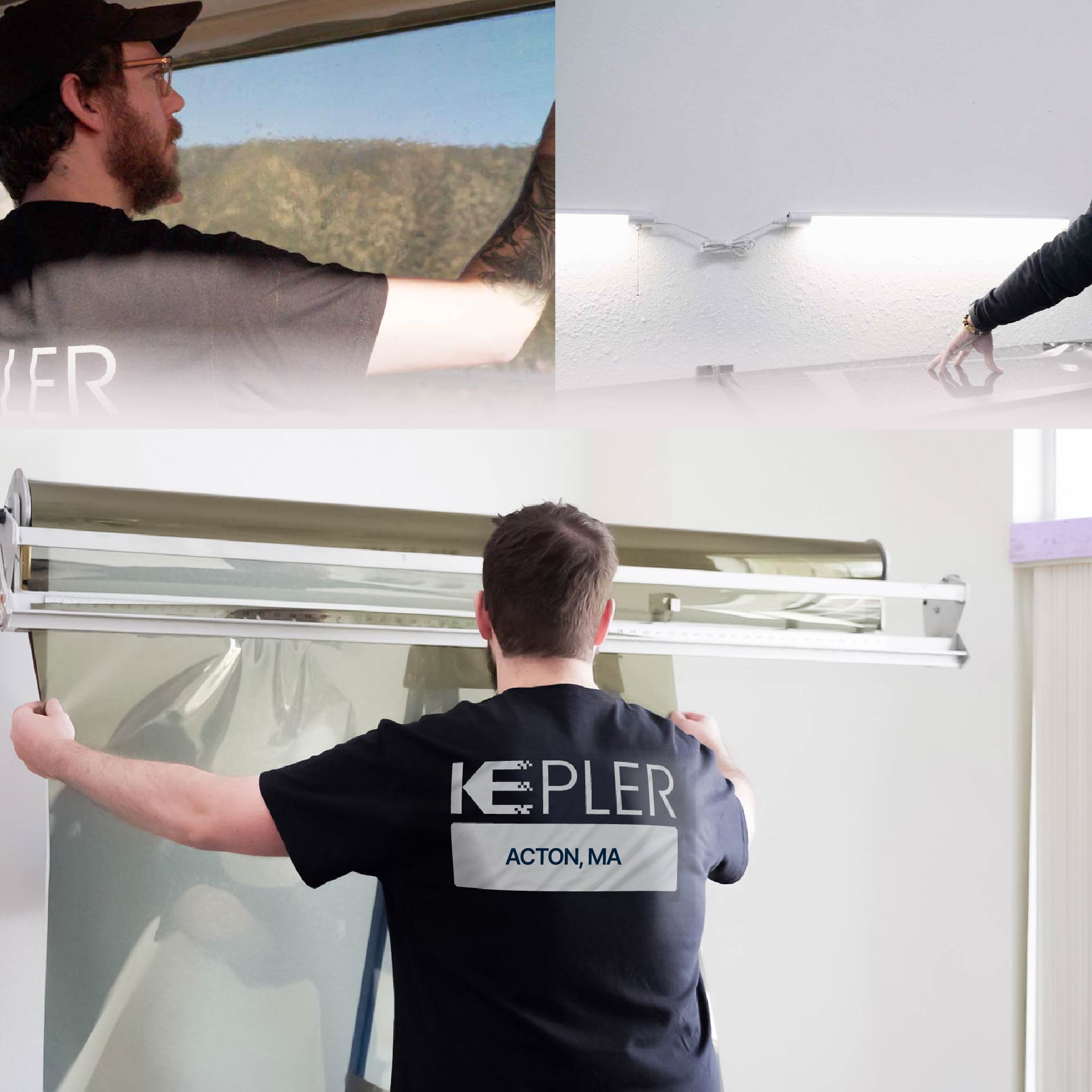 Kepler Specialist Installing Anti-Graffiti Film in Acton, Massachusetts