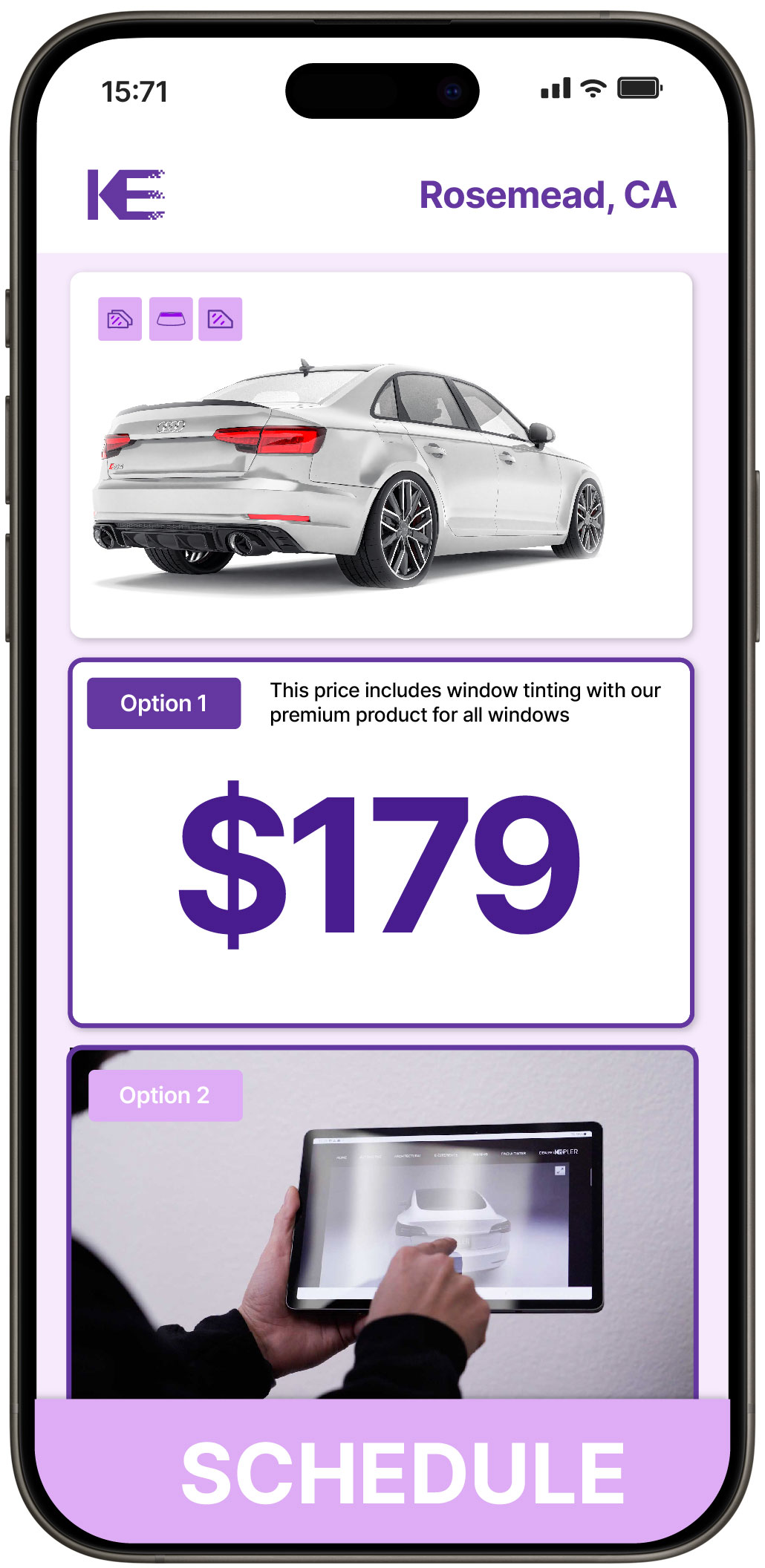 View Affordable Car Window Tinting Prices in Rosemead, California