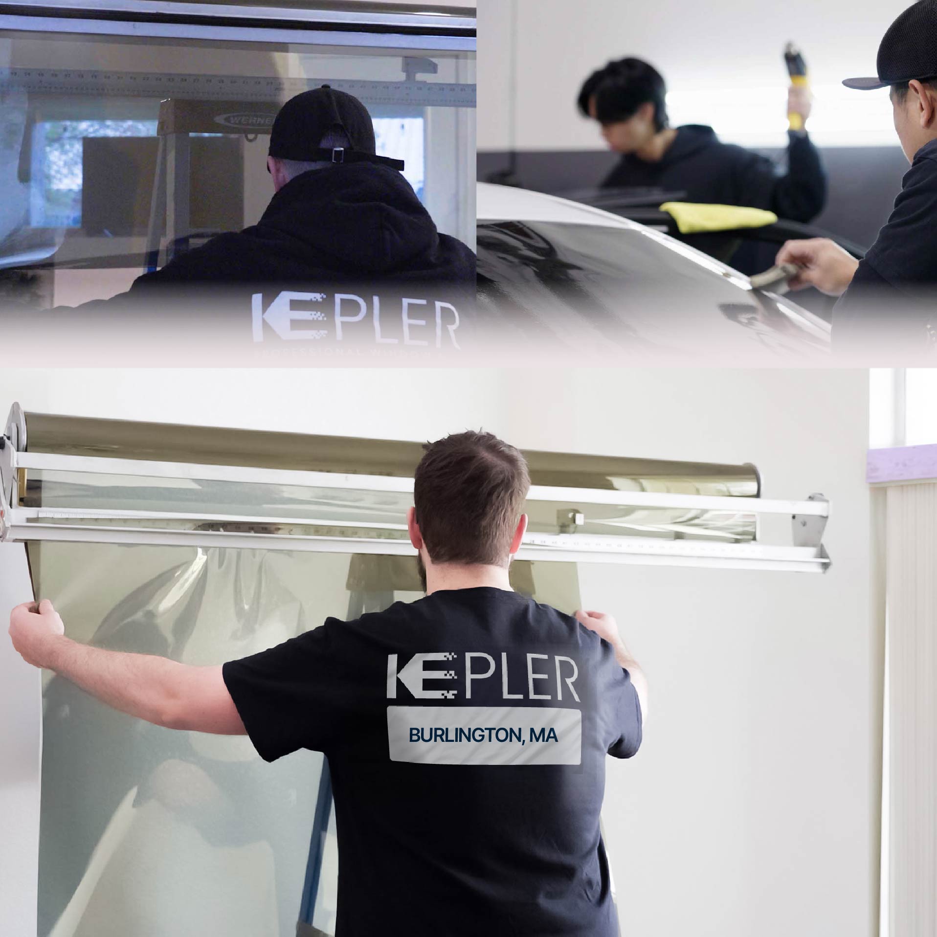 Kepler Specialist Installing Anti-Graffiti Film in Burlington, Massachusetts