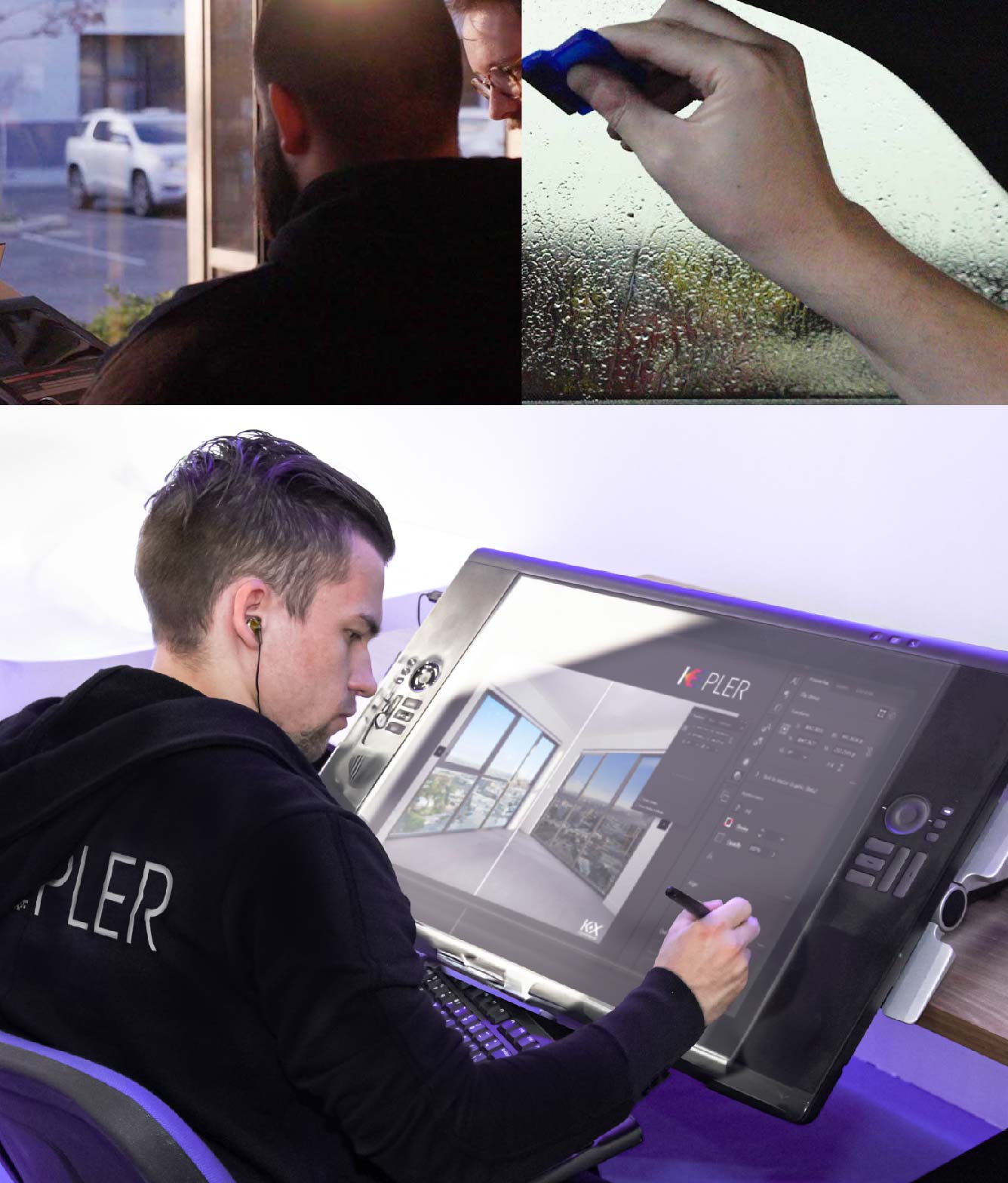Kepler Specialist Performing Commercial Window Tinting in Oswego Oswego