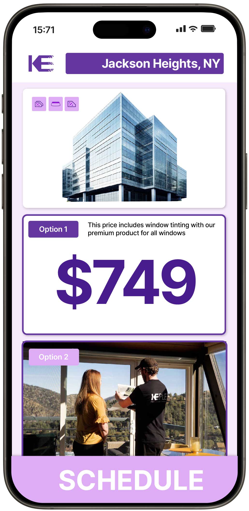 View Competitive Safety and Security Window Film Costs in Jackson Heights, New York