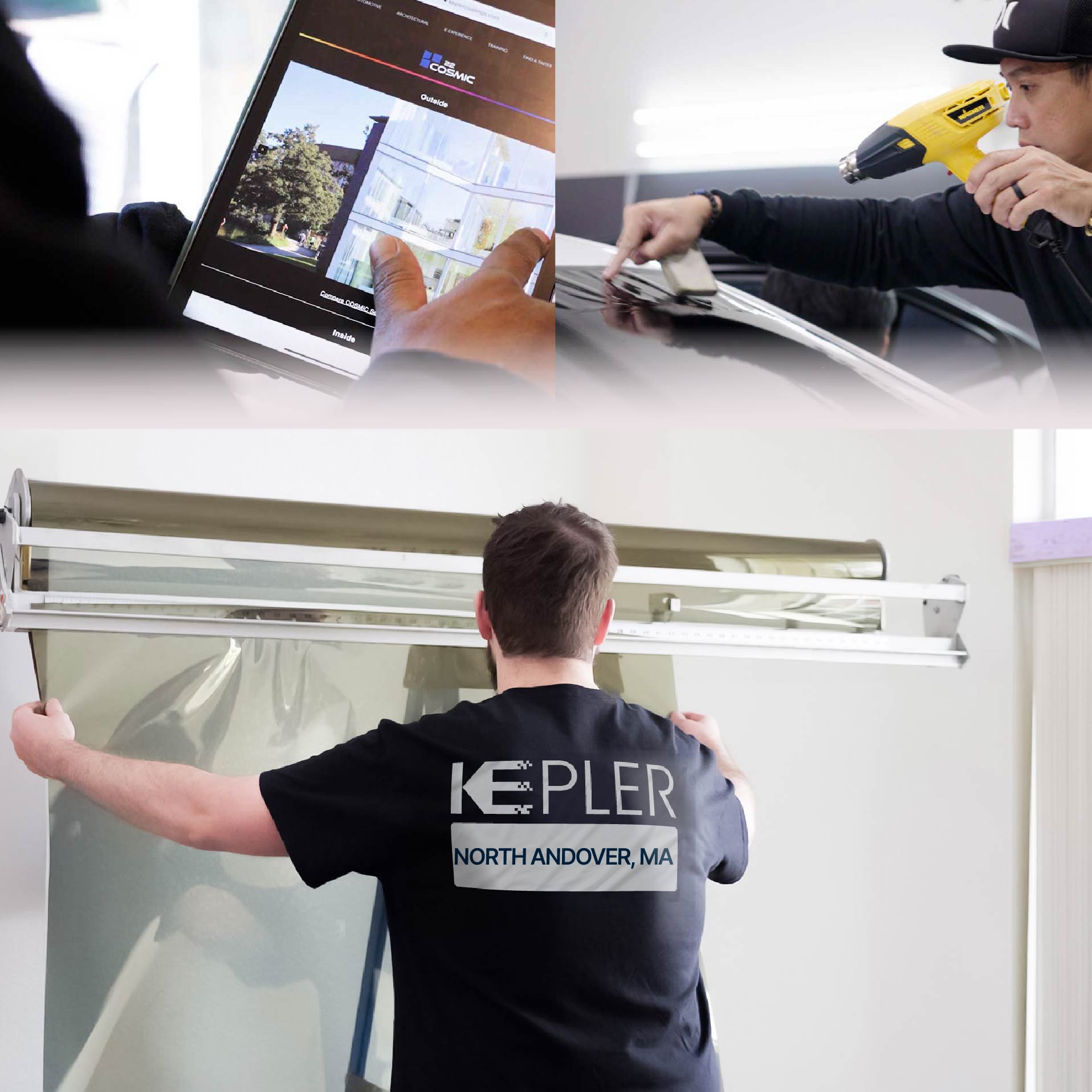 Kepler Specialist Installing Anti-Graffiti Film in North Andover, Massachusetts