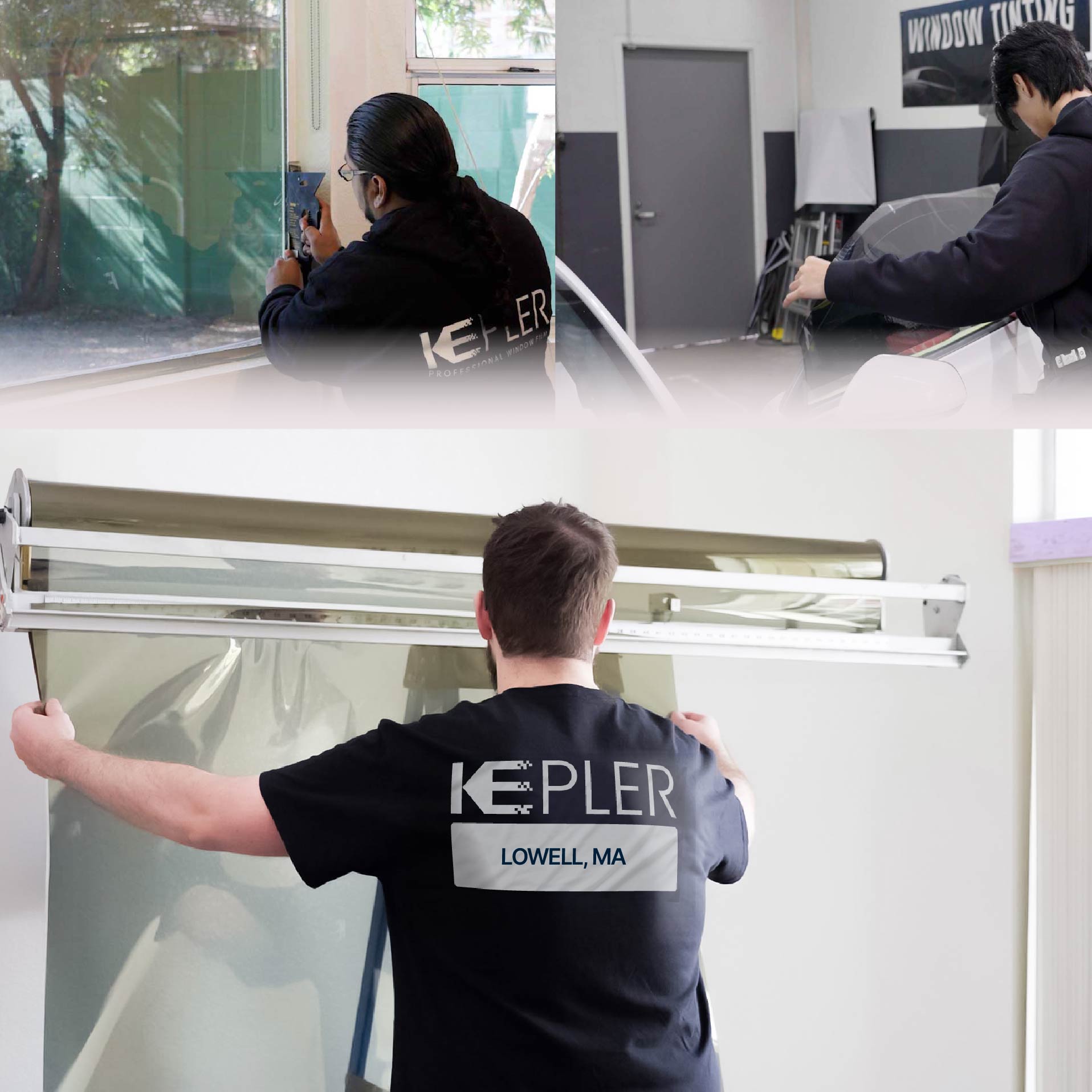 Kepler Specialist Installing Anti-Graffiti Film in Lowell, Massachusetts