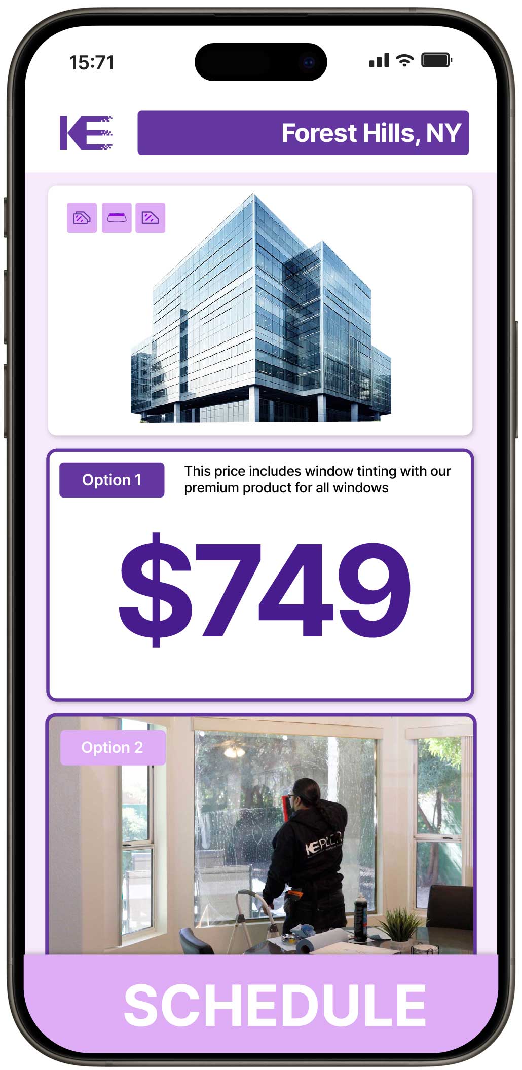 View Affordable Safety and Security Window Film Rates in Forest Hills, New York