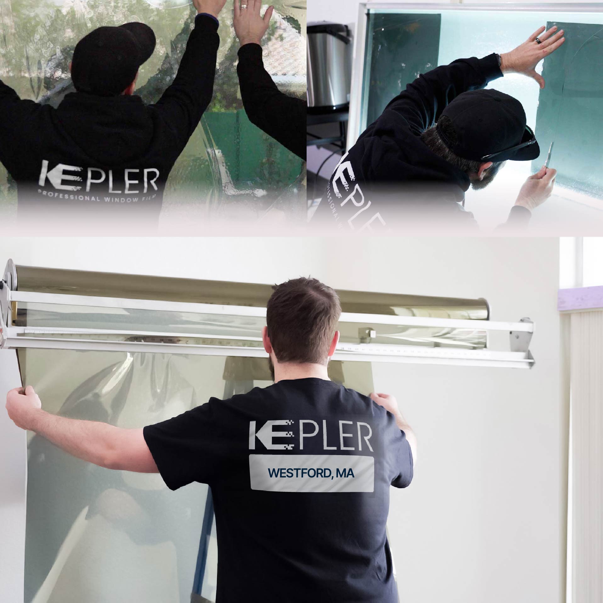 Kepler Specialist Installing Anti-Graffiti Film in Westford, Massachusetts