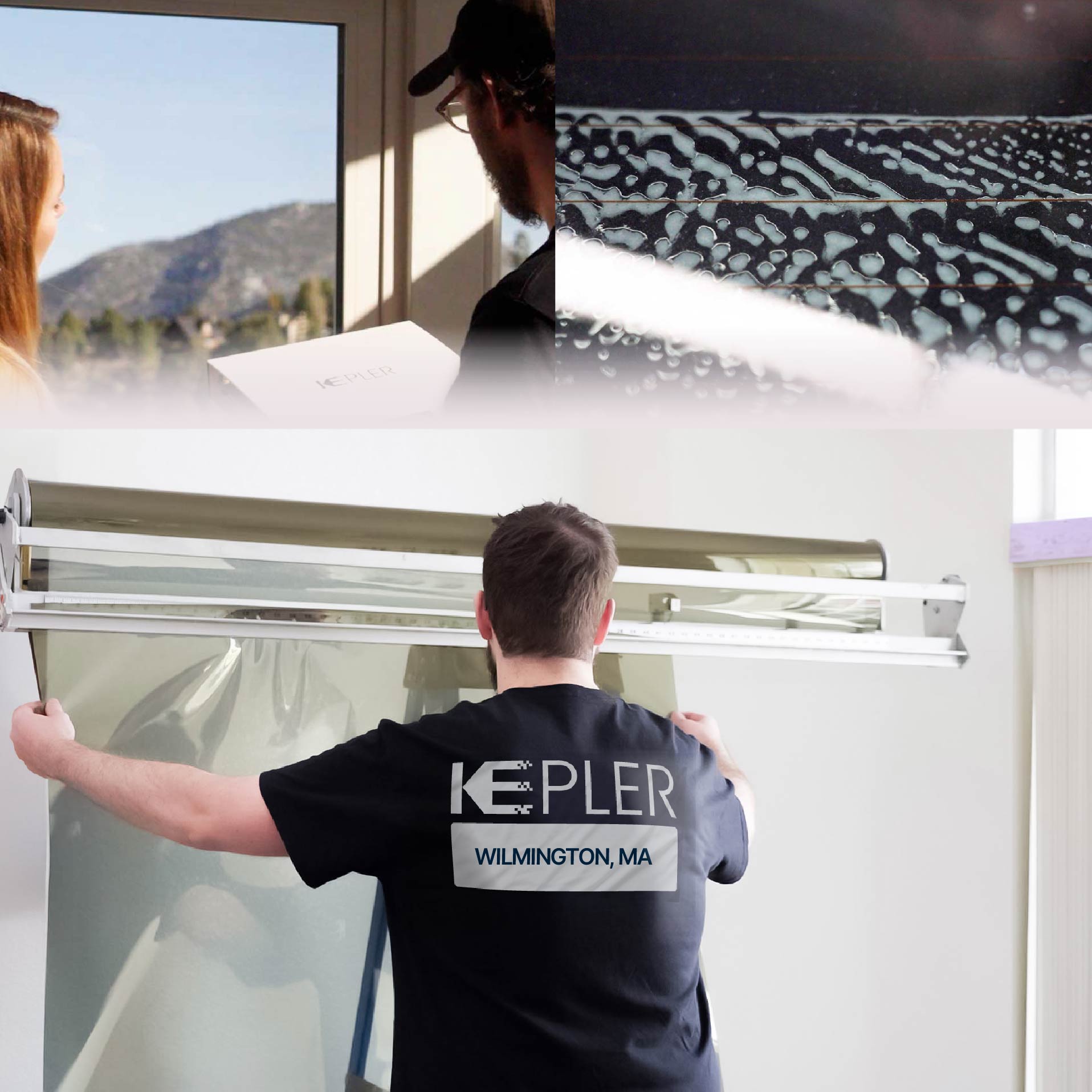 Kepler Specialist Installing Anti-Graffiti Film in Wilmington, Massachusetts