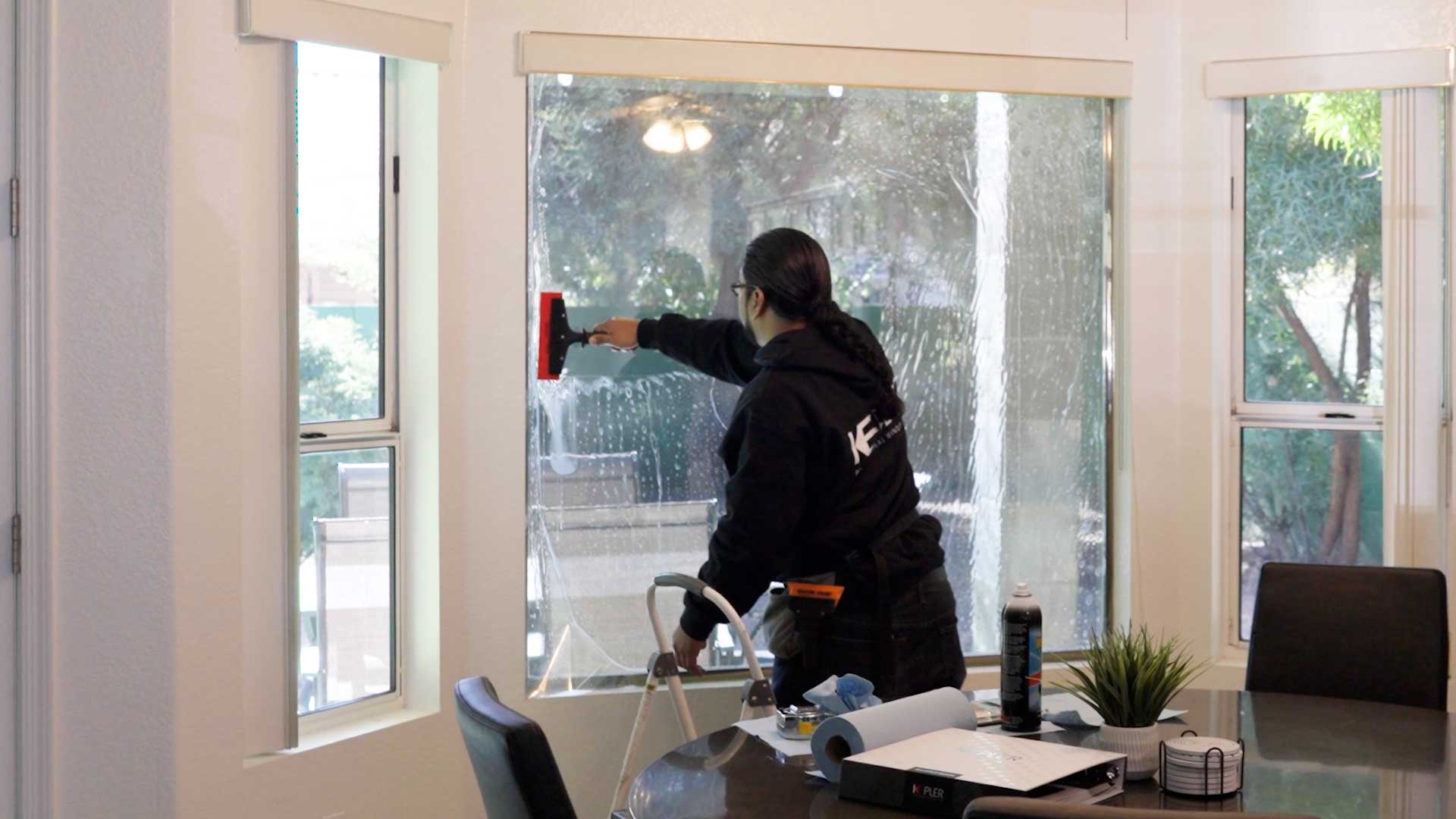 Skilled Shop Window Film Installation in Wilmington