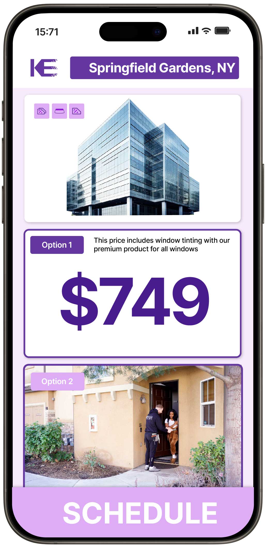View Competitive Safety and Security Window Film Rates in Springfield Gardens, New York