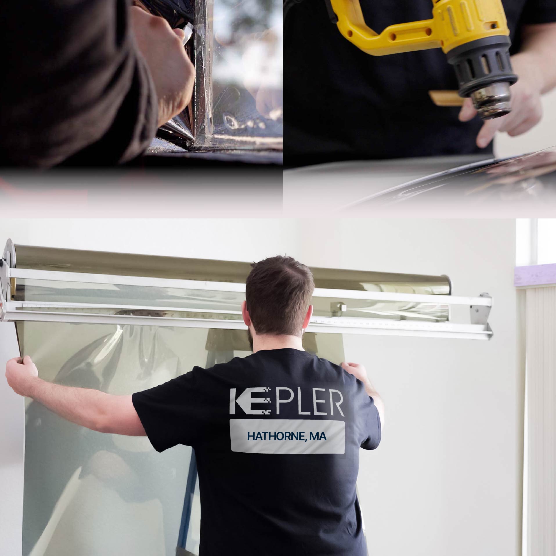 Kepler Specialist Installing Anti-Graffiti Film in Hathorne, Massachusetts
