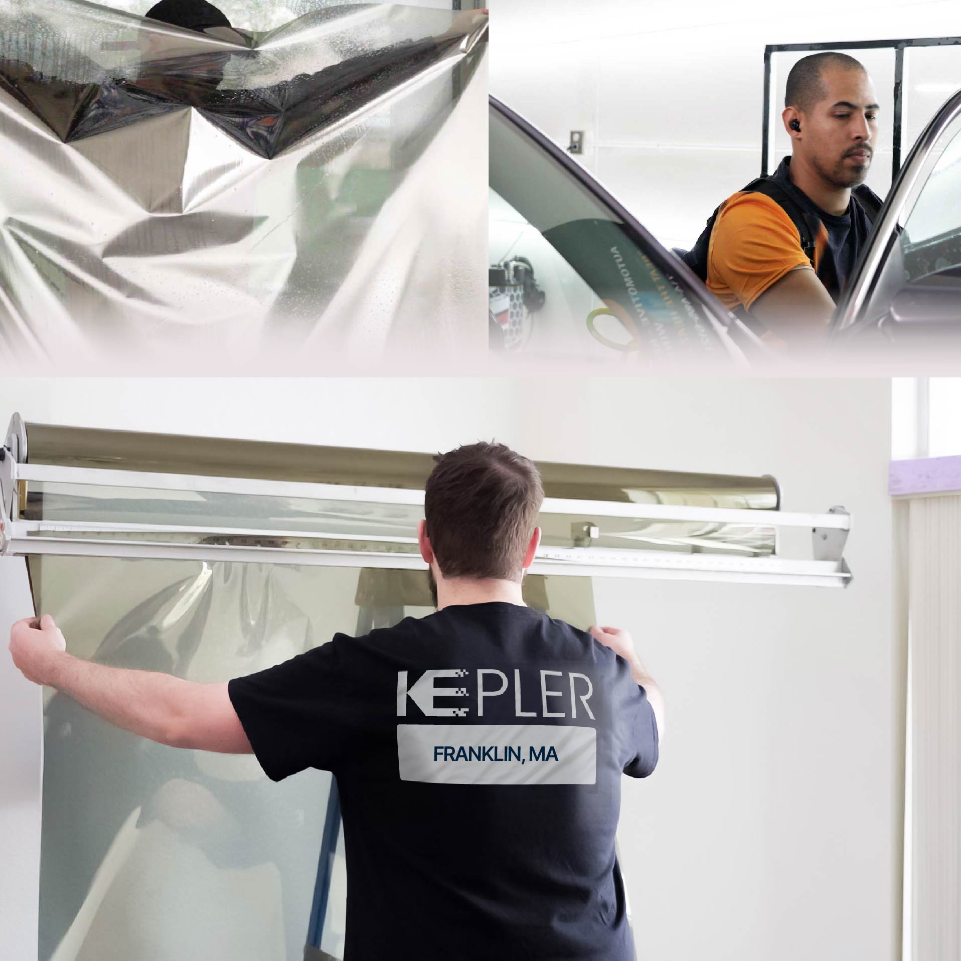 Kepler Specialist Installing Anti-Graffiti Film in Franklin, Massachusetts