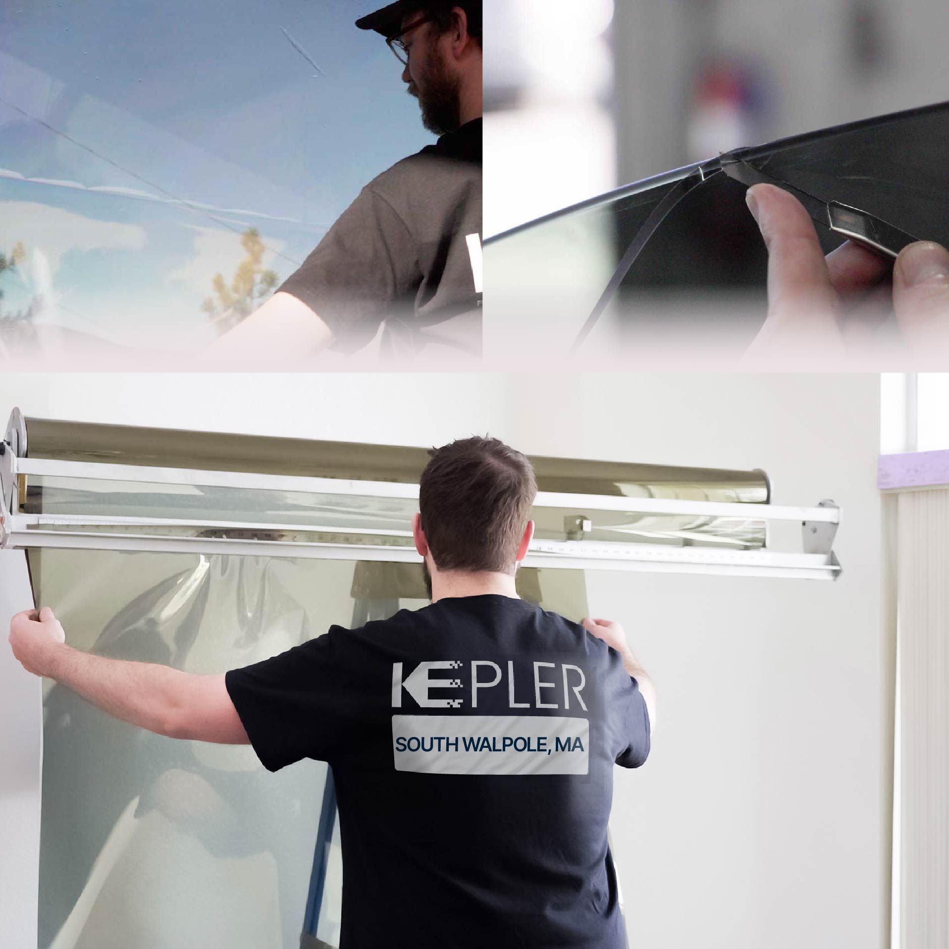 Kepler Specialist Installing Anti-Graffiti Film in South Walpole, Massachusetts