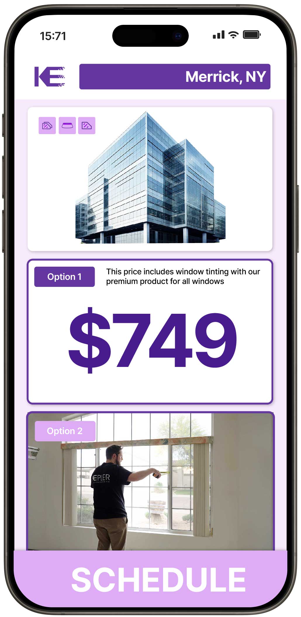 View Reasonable Safety and Security Window Film Costs in Merrick, New York
