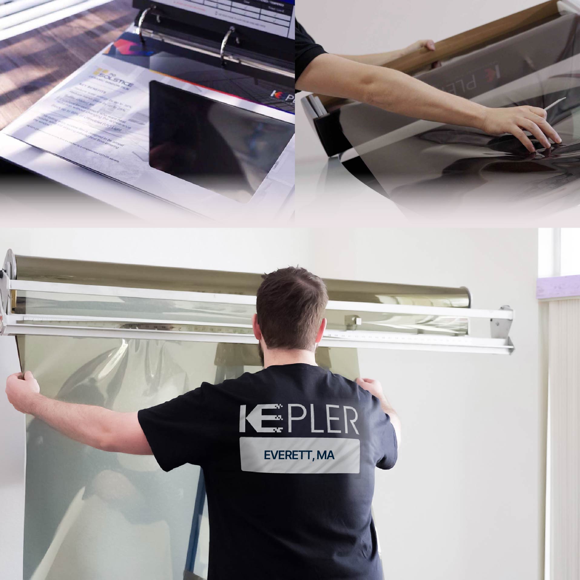 Kepler Specialist Installing Anti-Graffiti Film in Everett, Massachusetts
