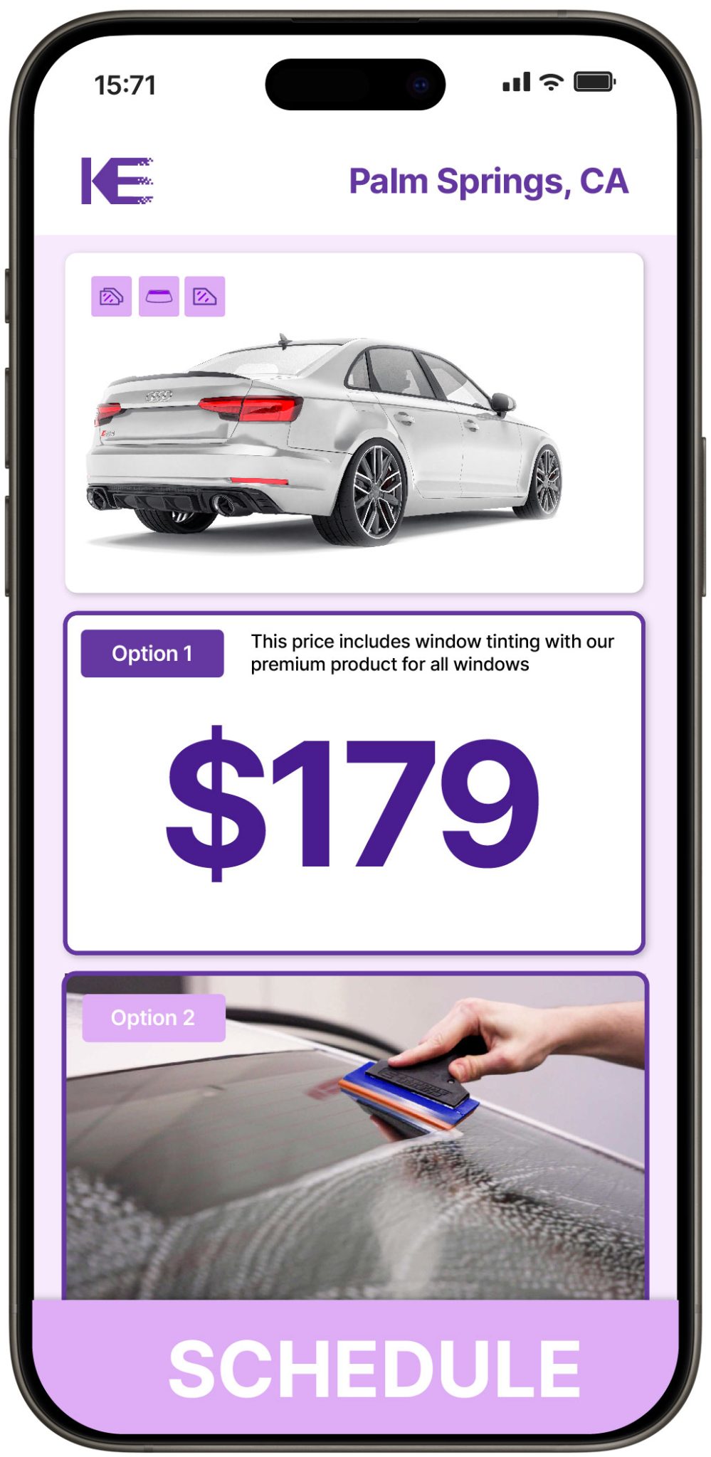 View Reasonable Car Window Tinting Prices in Palm Springs, California