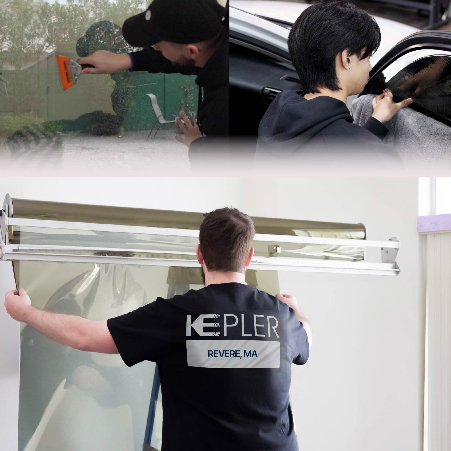 Kepler Specialist Installing Anti-Graffiti Film in Revere, Massachusetts