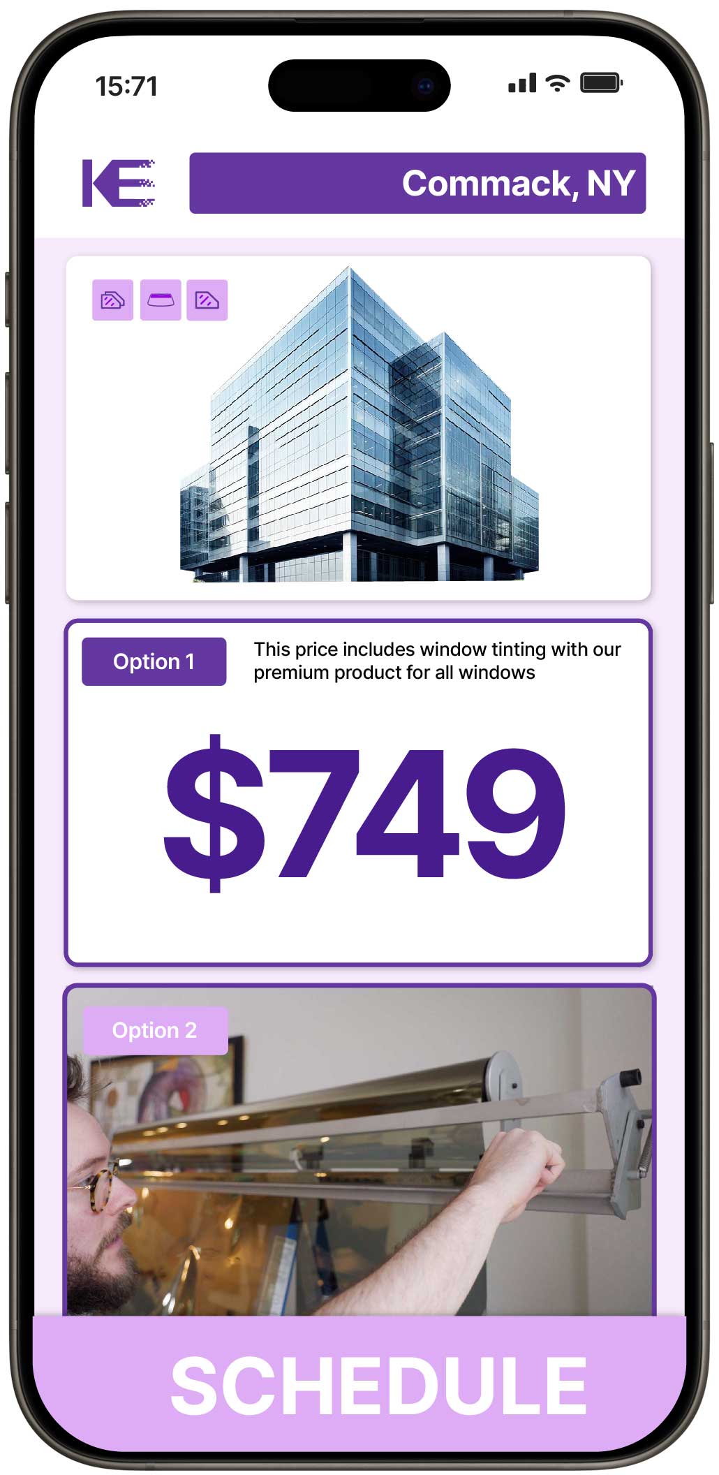 View Affordable Safety and Security Window Film Rates in Commack, New York