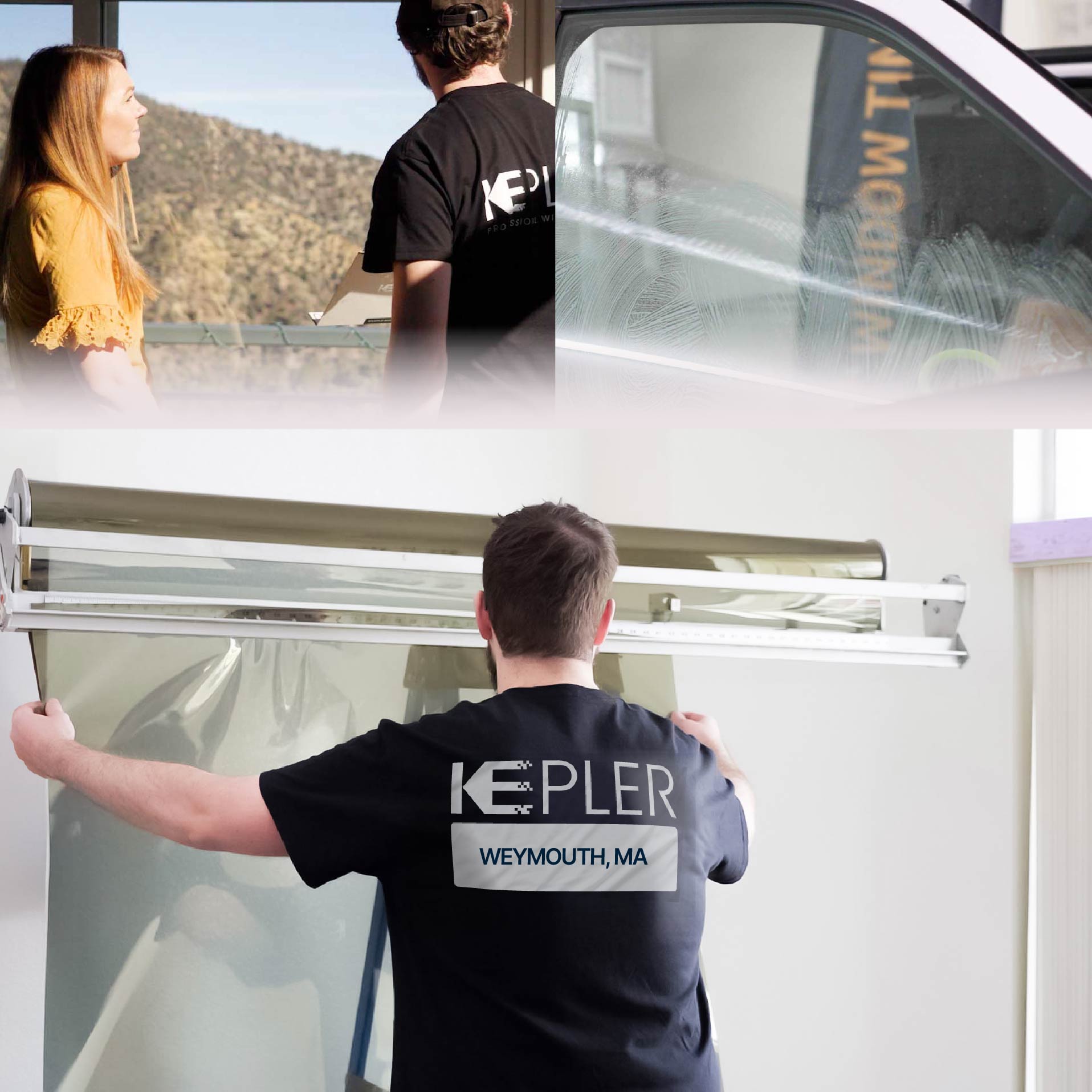Kepler Specialist Installing Anti-Graffiti Film in Weymouth, Massachusetts