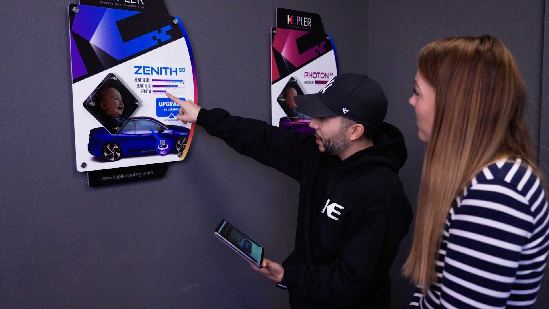Professional Automotive Window Tint Consultation in Colton