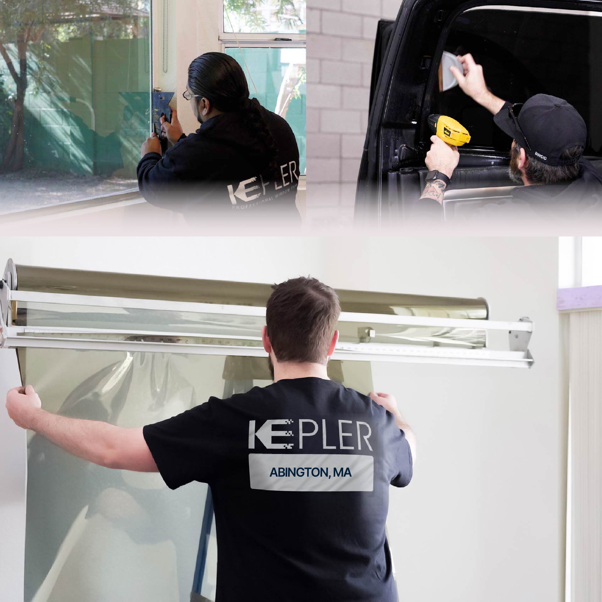 Kepler Specialist Installing Anti-Graffiti Film in Abington, Massachusetts