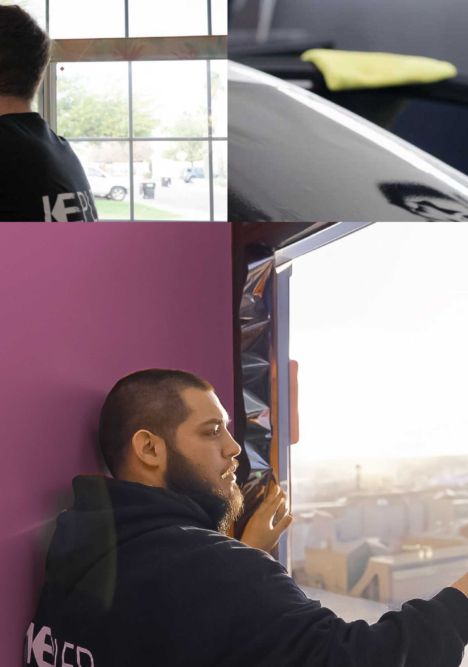 Kepler Specialist Installing Security Window Film in Syosset New York