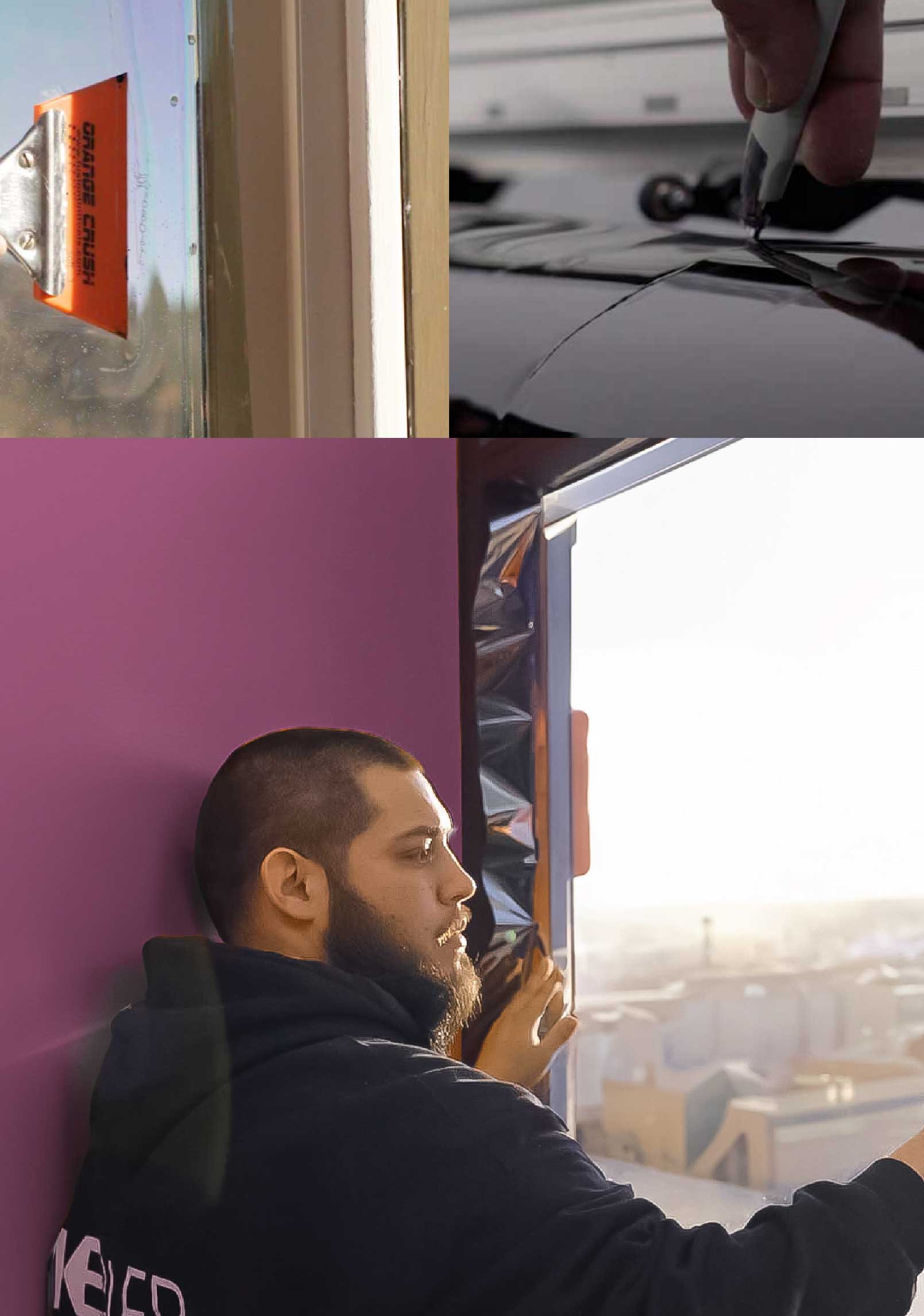 Kepler Specialist Installing Security Window Film in Seaford New York