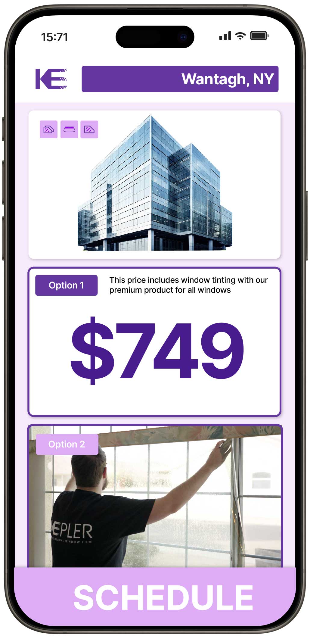 View Reasonable Safety and Security Window Film Prices in Wantagh, New York