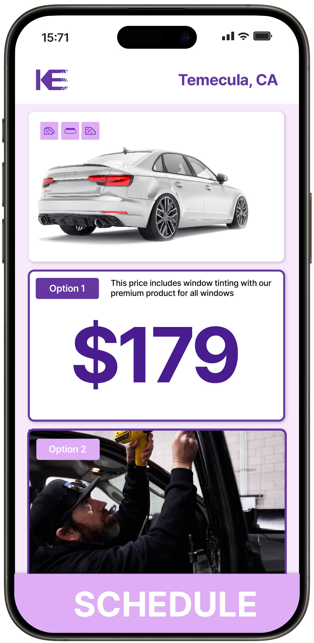 View Affordable Car Window Tinting Prices in Temecula, California