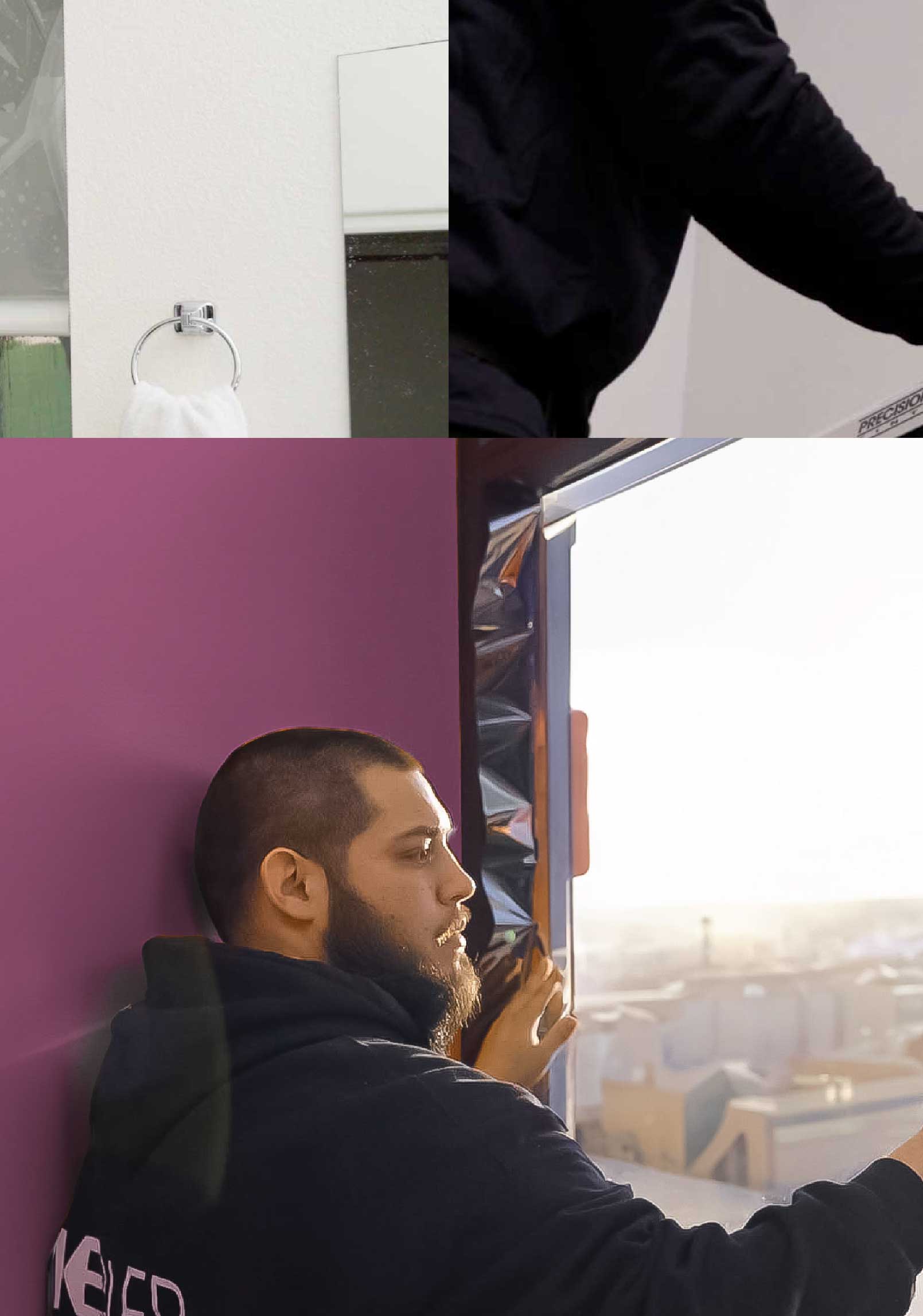 Kepler Specialist Installing Security Window Film in Shirley New York