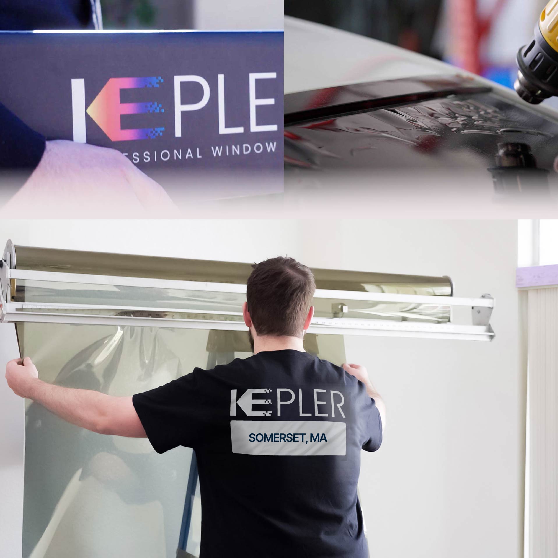 Kepler Specialist Installing Anti-Graffiti Film in Somerset, Massachusetts