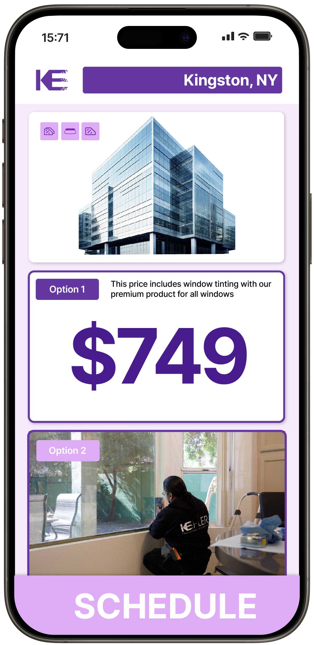 View Affordable Safety and Security Window Film Prices in Kingston, New York