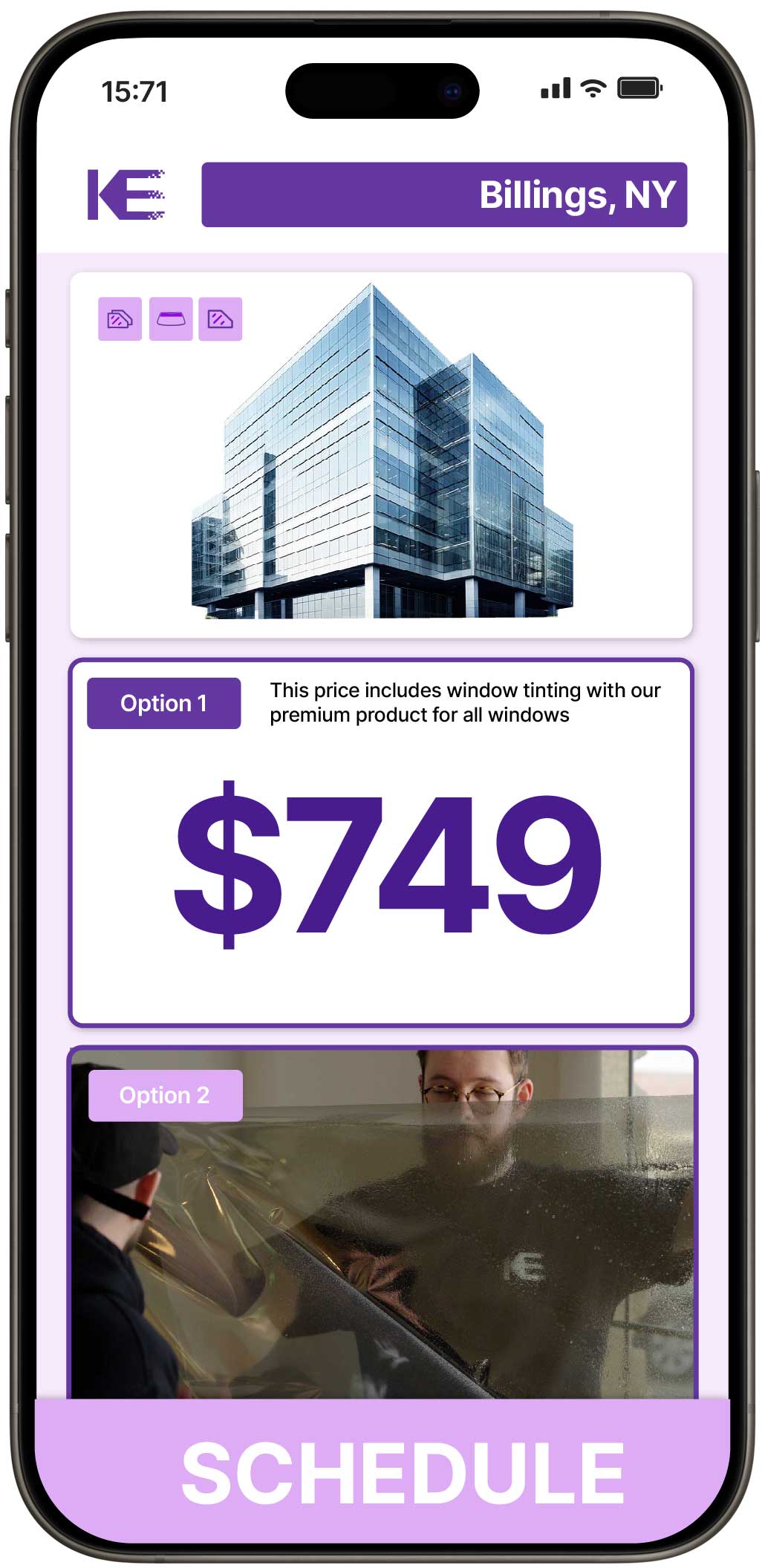 View Affordable Safety and Security Window Film Costs in Billings, New York