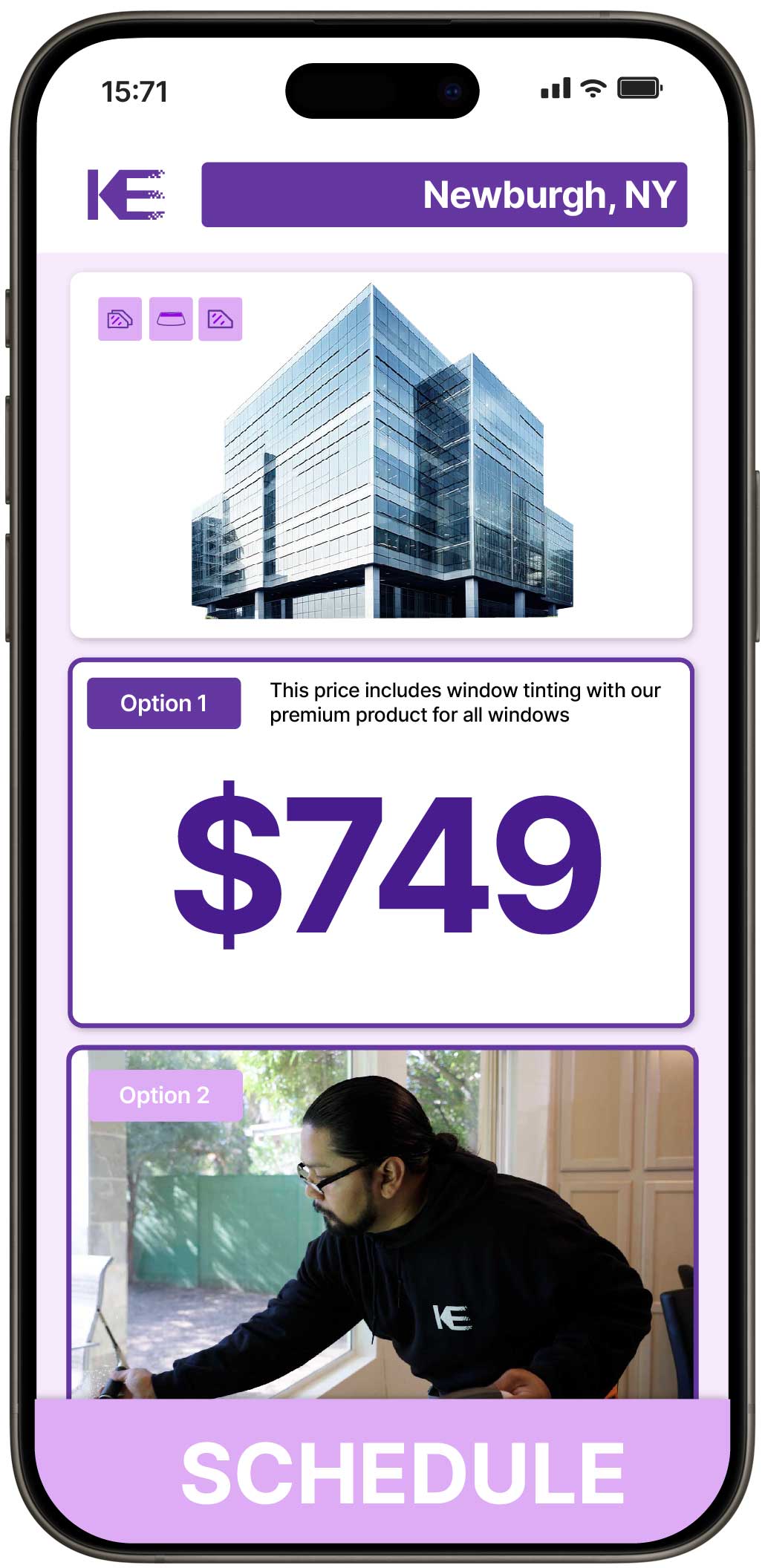View Affordable Safety and Security Window Film Rates in Newburgh, New York