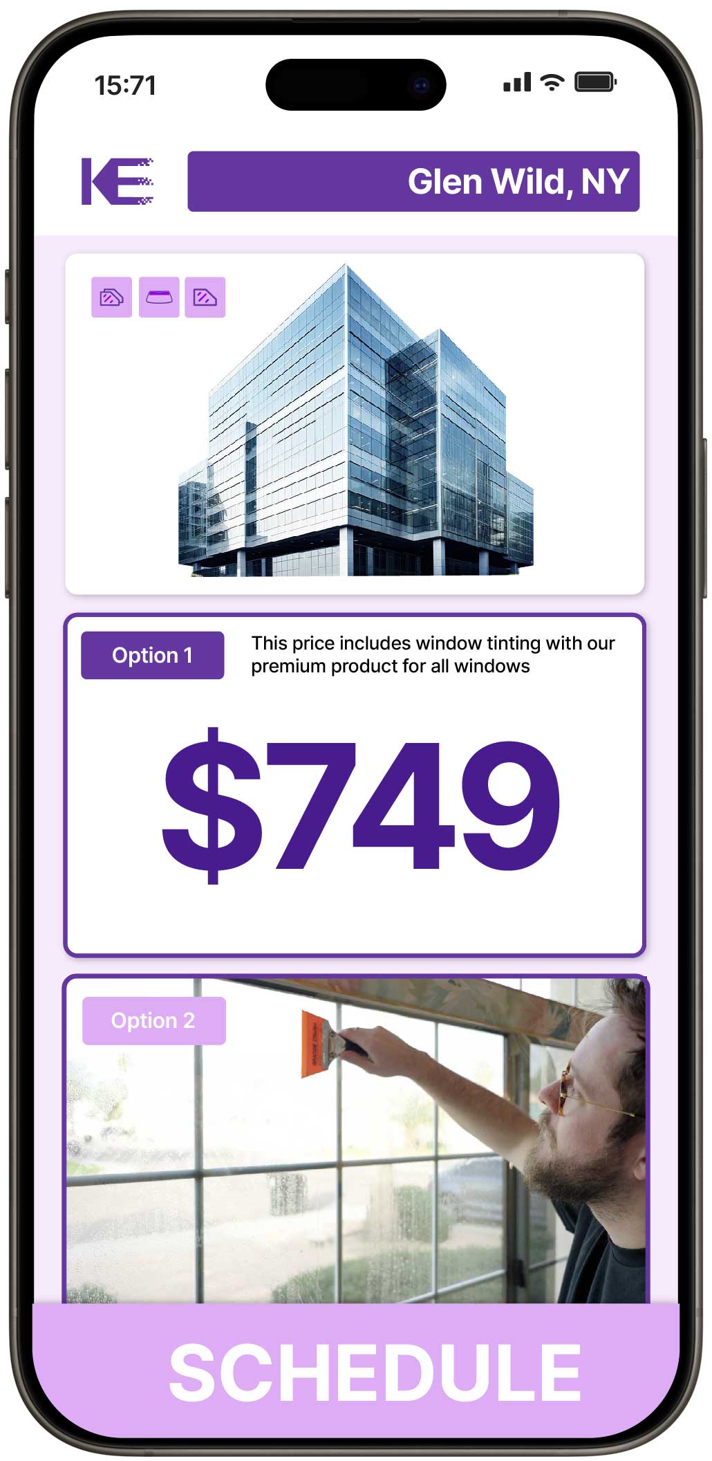 View Competitive Safety and Security Window Film Rates in Glen Wild, New York