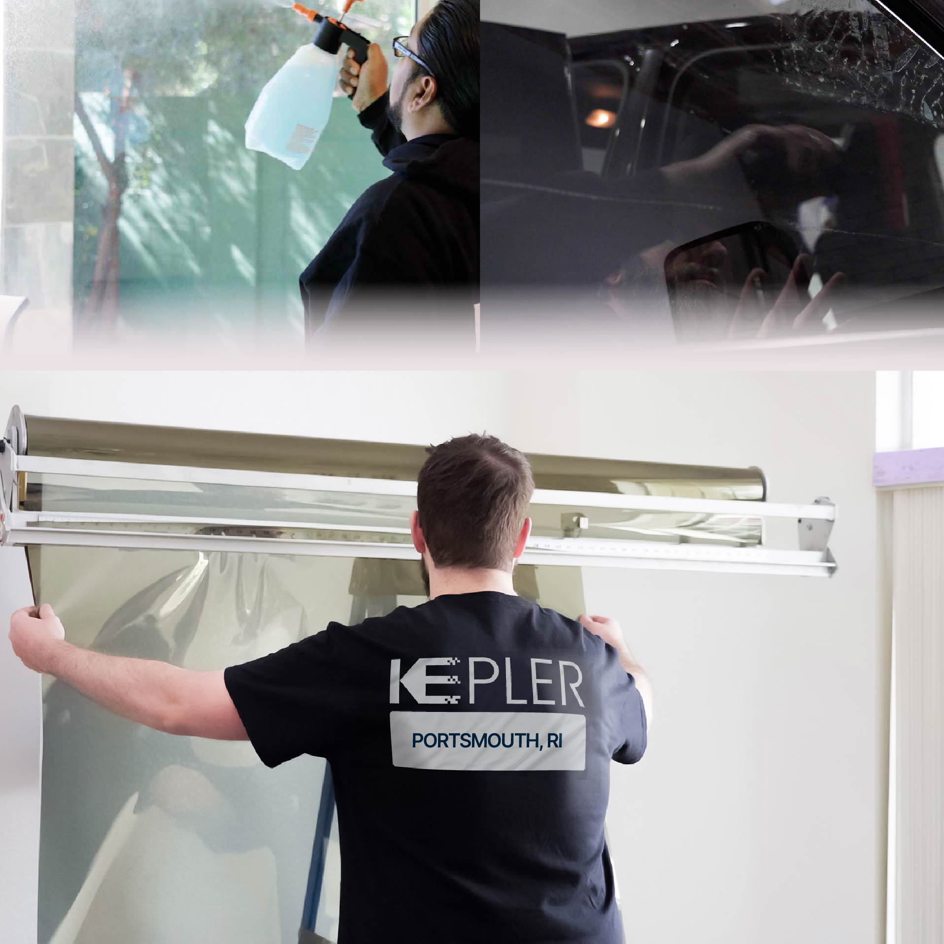 Kepler Specialist Installing Anti-Graffiti Film in Portsmouth, Rhode Island