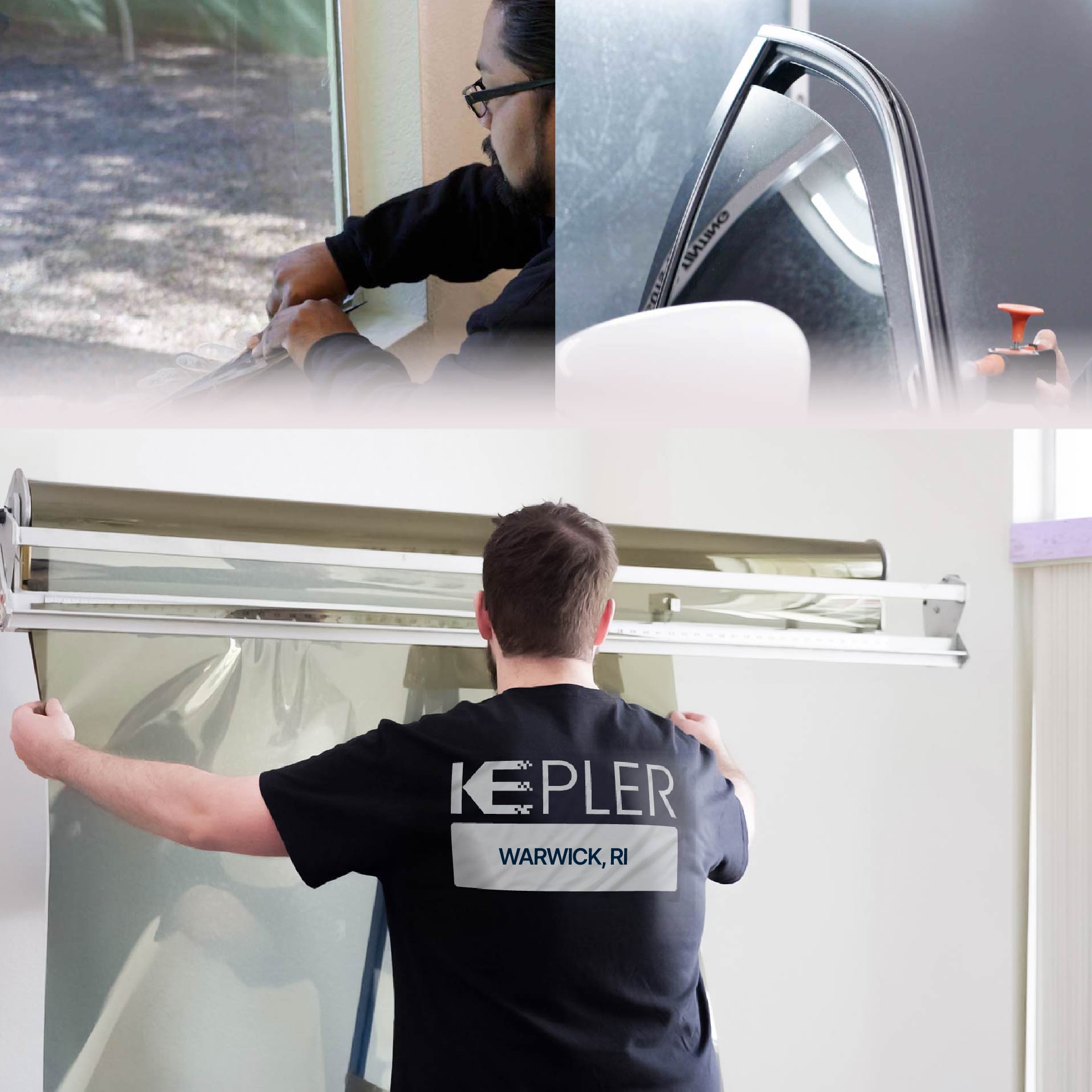 Kepler Specialist Installing Anti-Graffiti Film in Warwick, Rhode Island