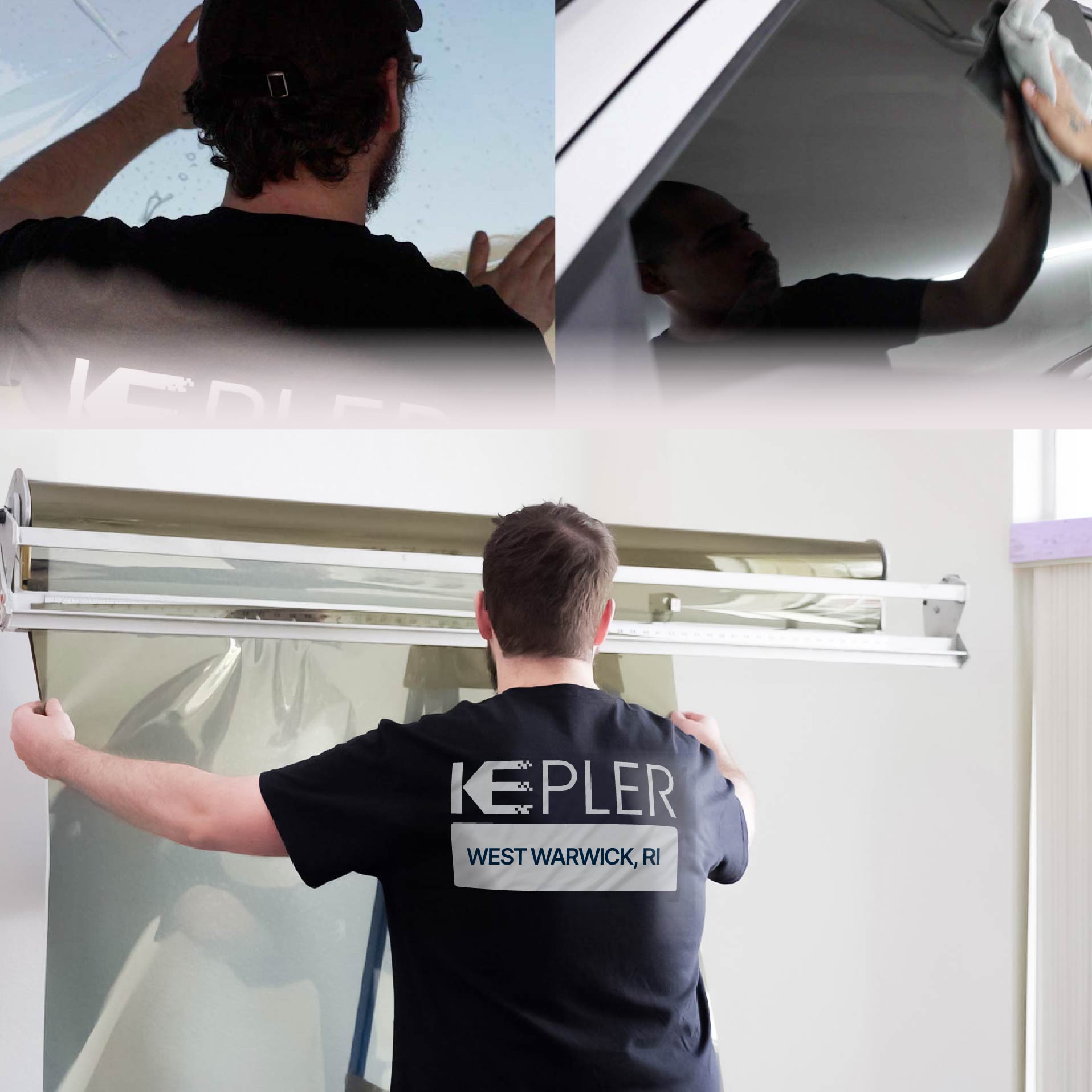 Kepler Specialist Installing Anti-Graffiti Film in West Warwick, Rhode Island