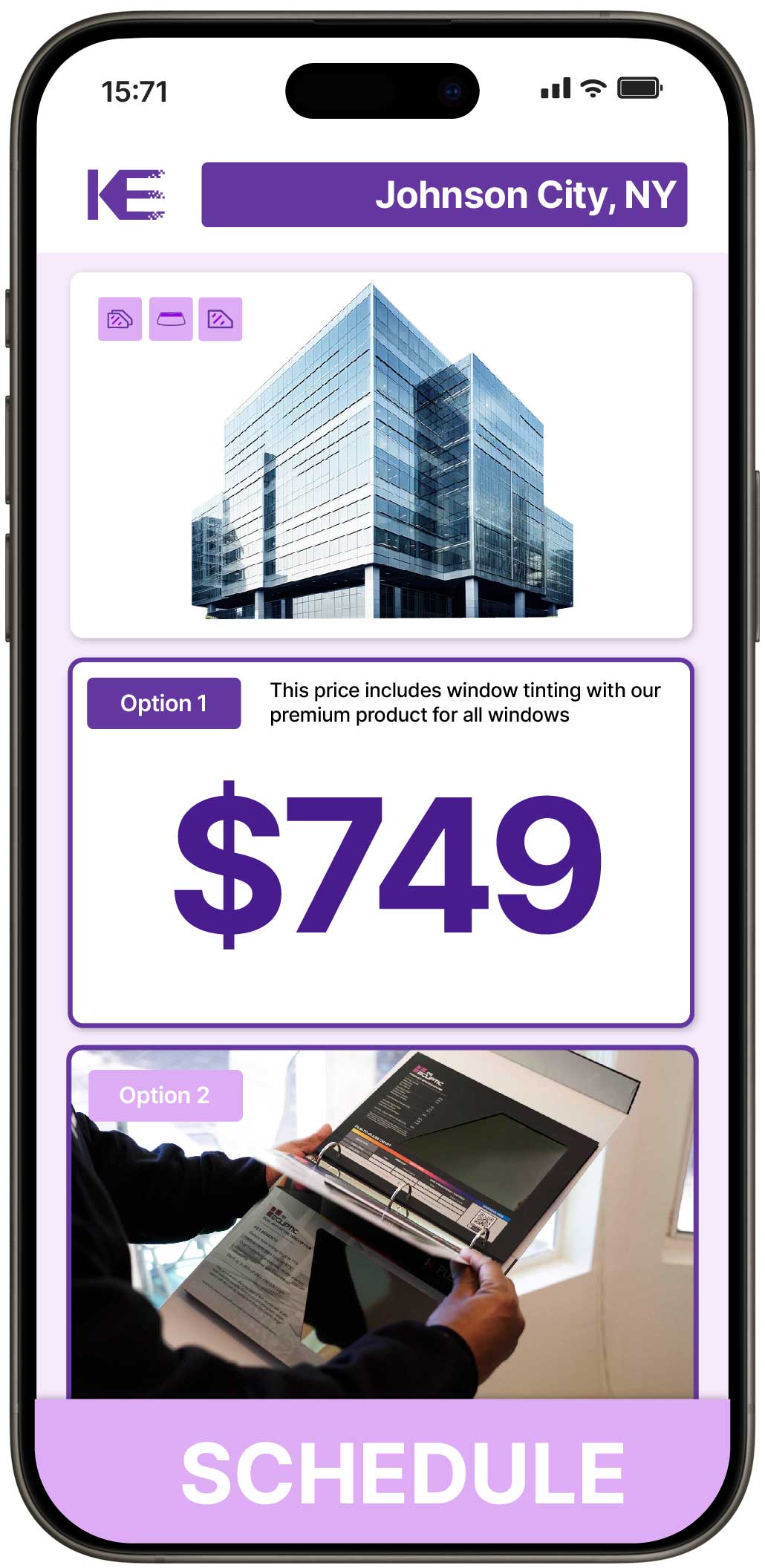 View Reasonable Safety and Security Window Film Costs in Johnson City, New York