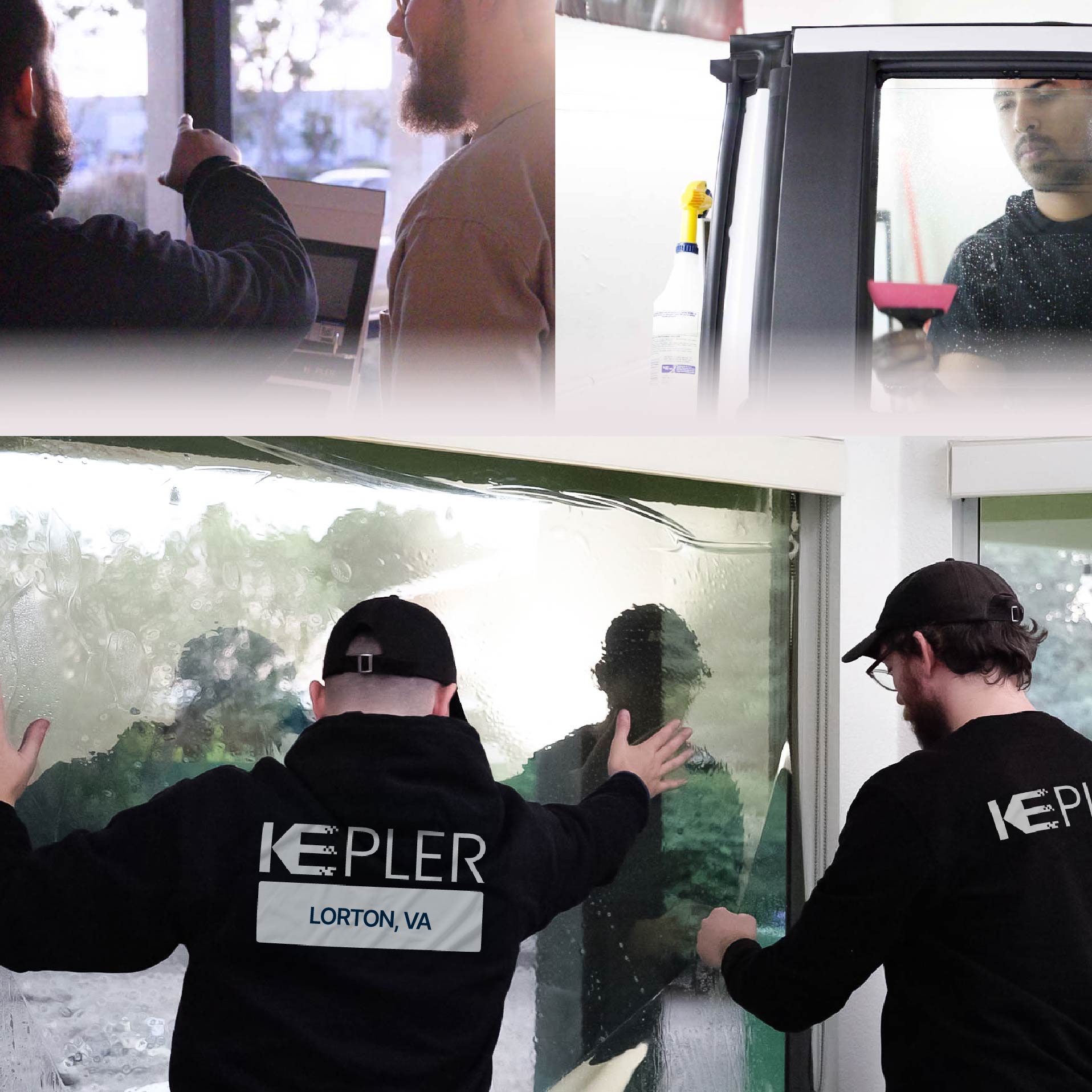 Kepler Specialist Performing Commercial Window Tinting in Lorton Lorton