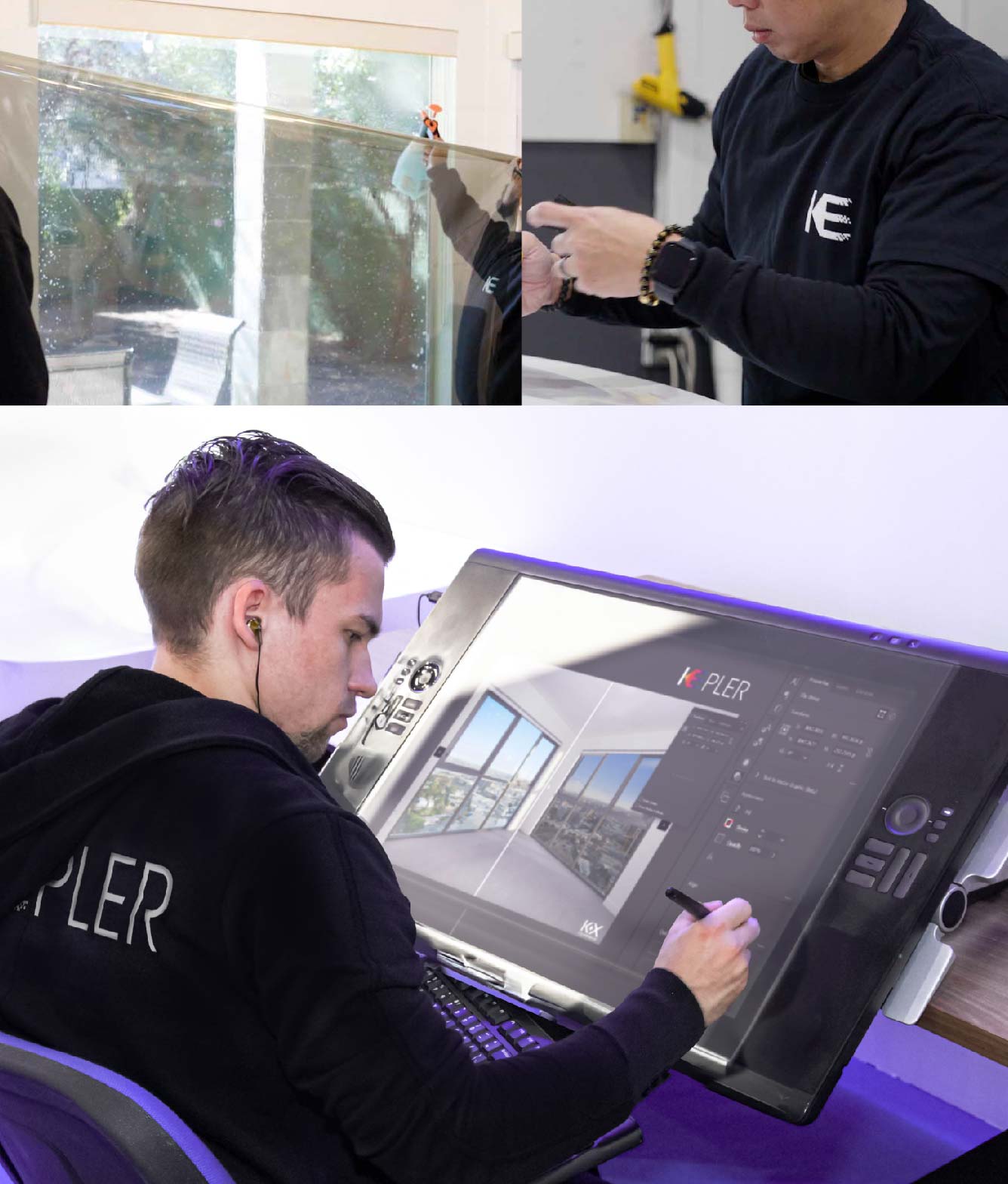 Kepler Specialist Performing Commercial Window Tinting in Lorton Lorton