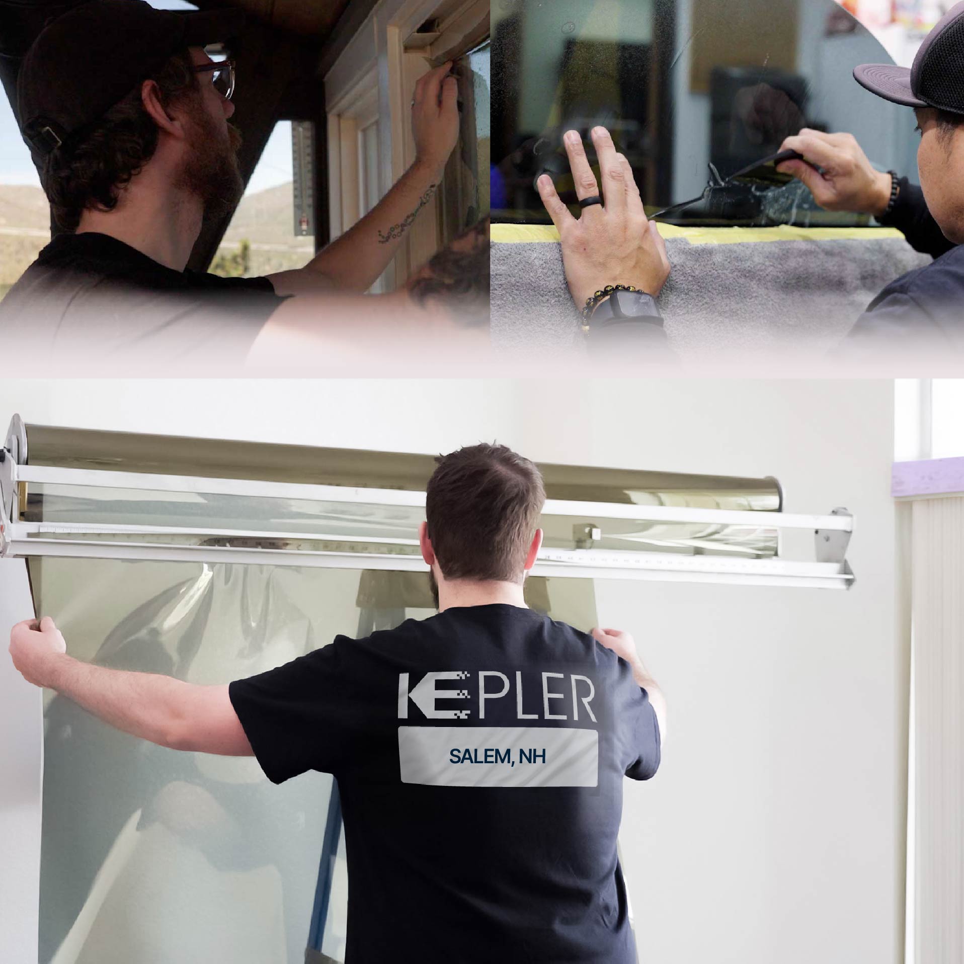 Kepler Specialist Installing Anti-Graffiti Film in Salem, New Hampshire