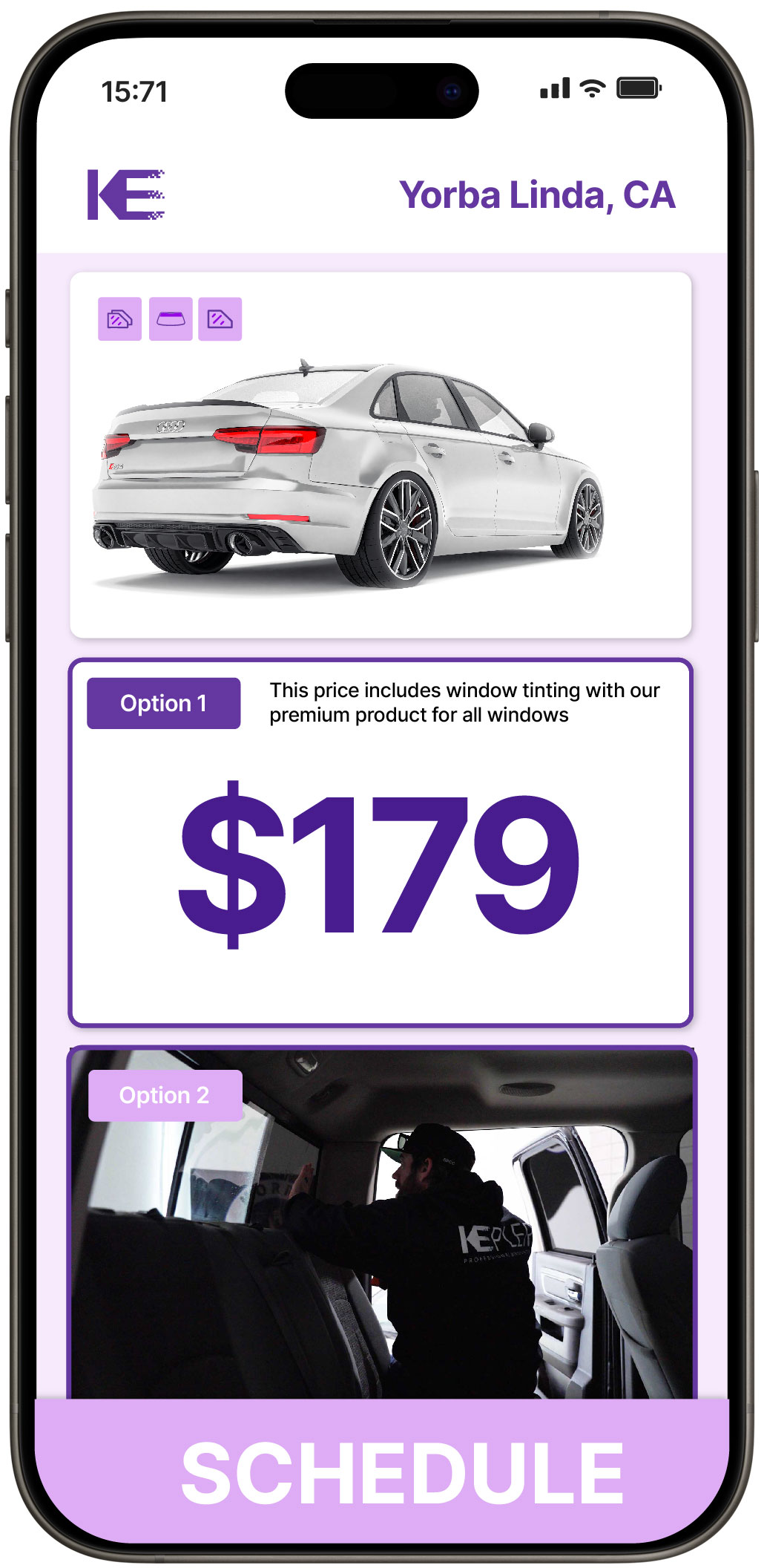 View Reasonable Car Window Tinting Prices in Yorba Linda, California