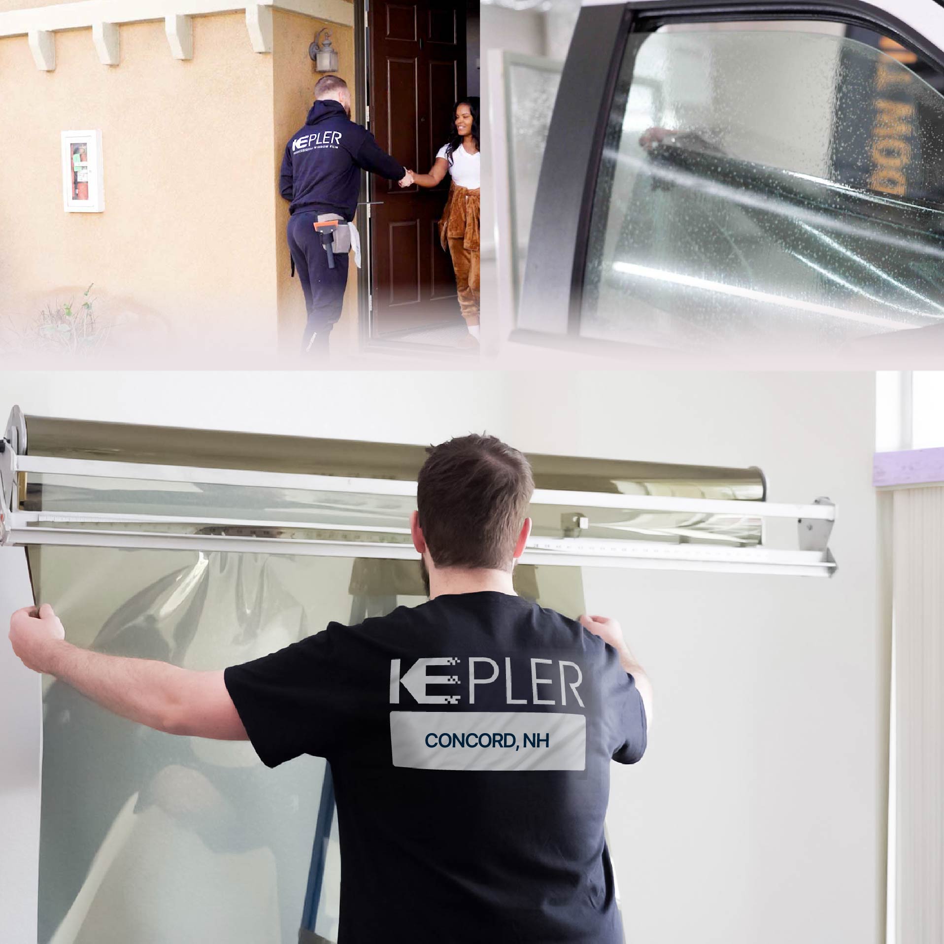 Kepler Specialist Installing Anti-Graffiti Film in Concord, New Hampshire