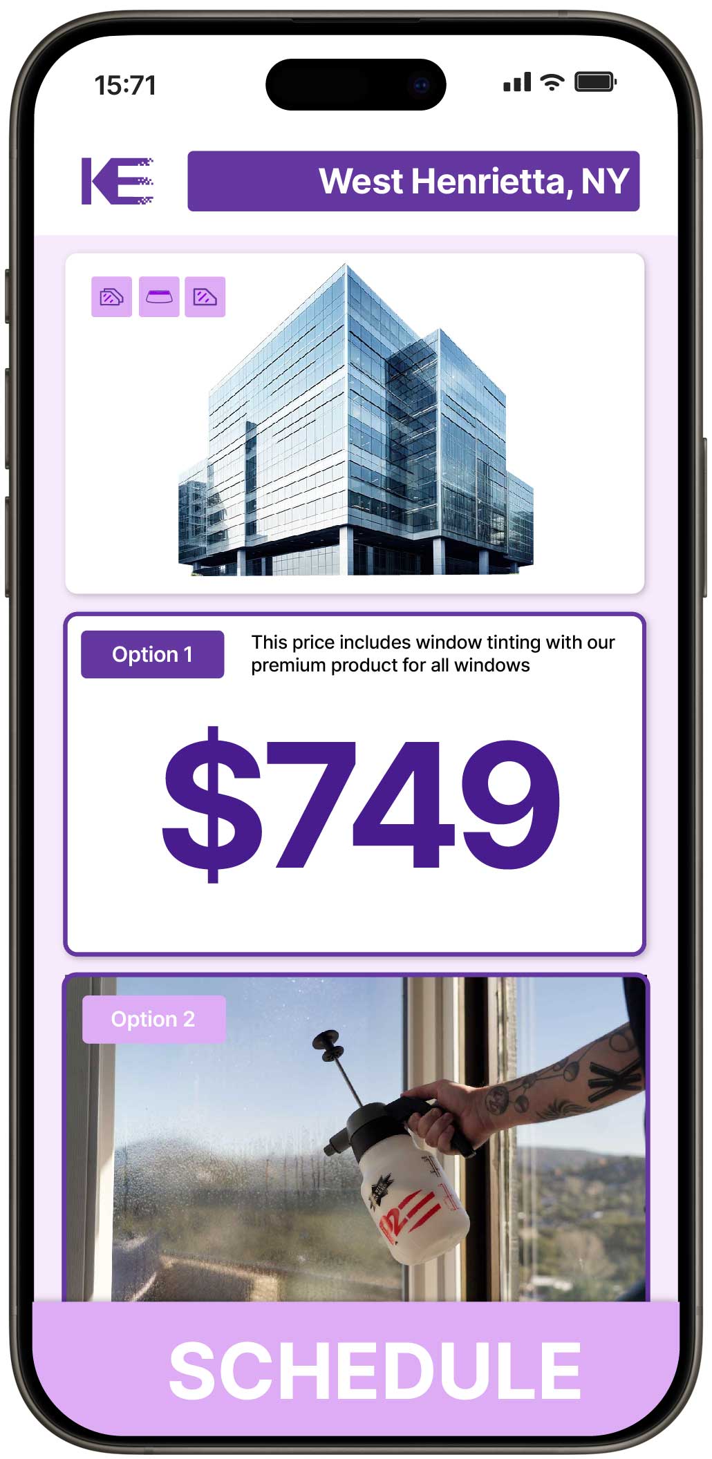 View Reasonable Safety and Security Window Film Costs in West Henrietta, New York