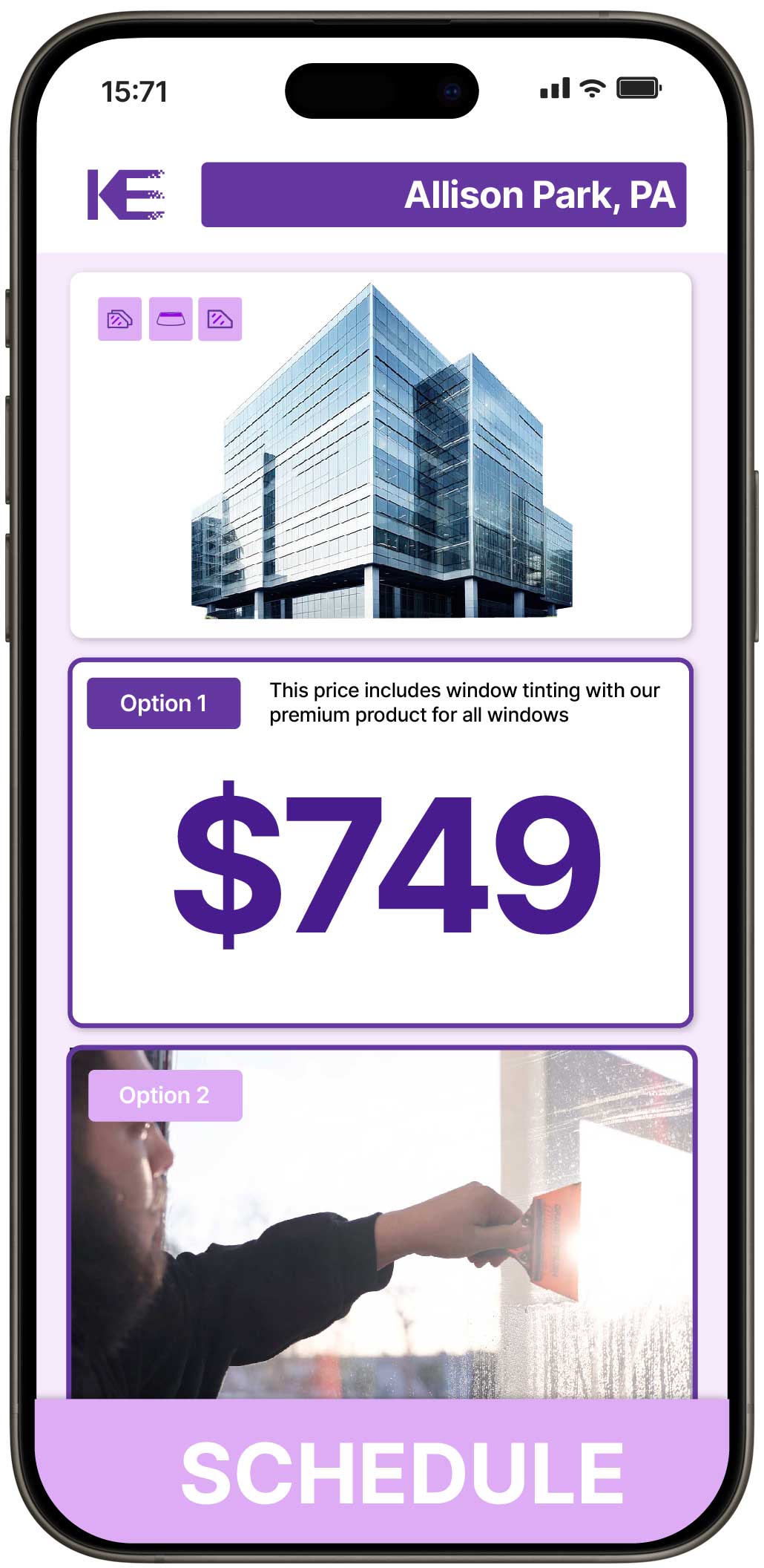 View Competitive Safety and Security Window Film Prices in Allison Park, Pennsylvania