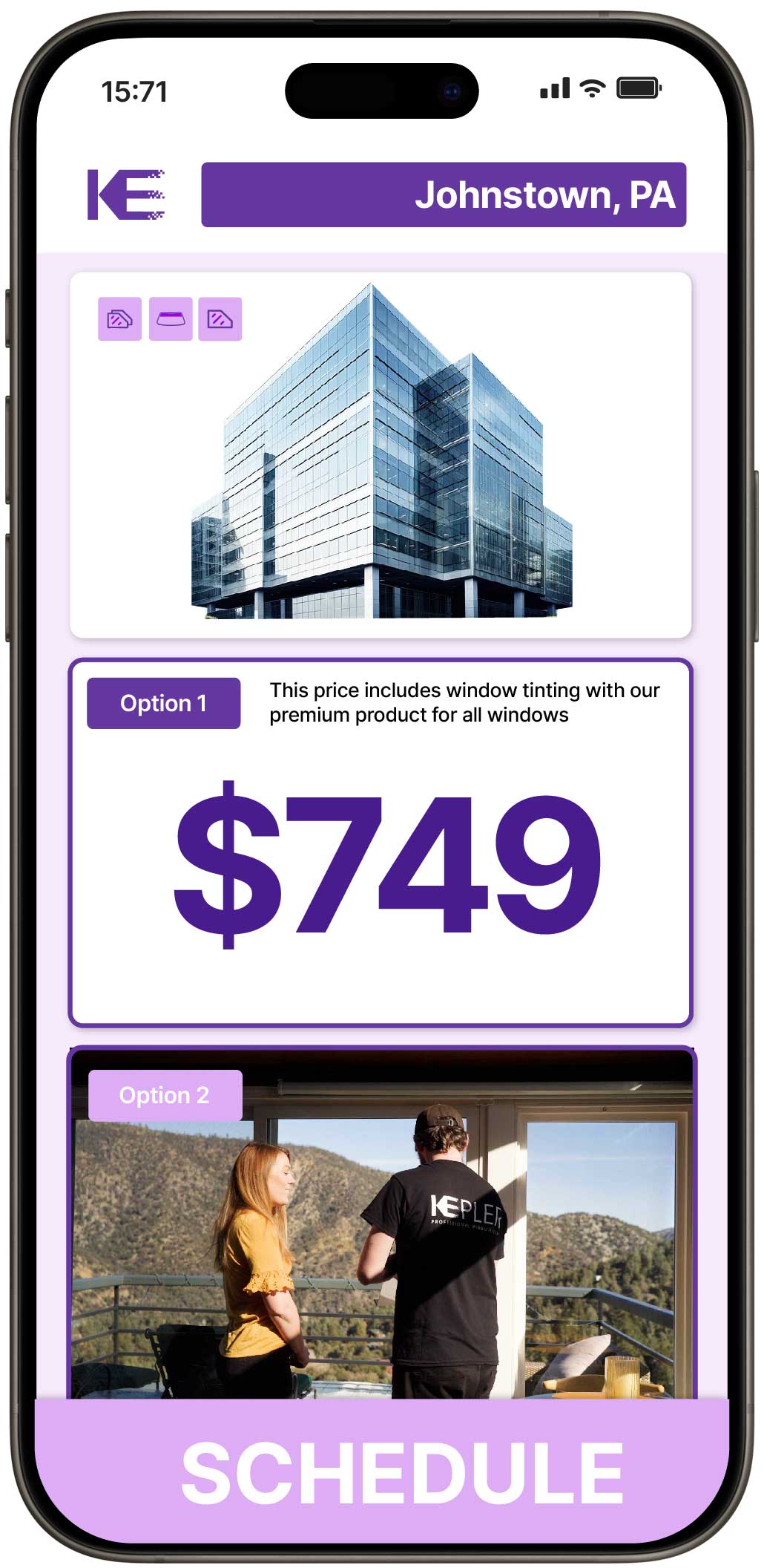 View Affordable Safety and Security Window Film Rates in Johnstown, Pennsylvania