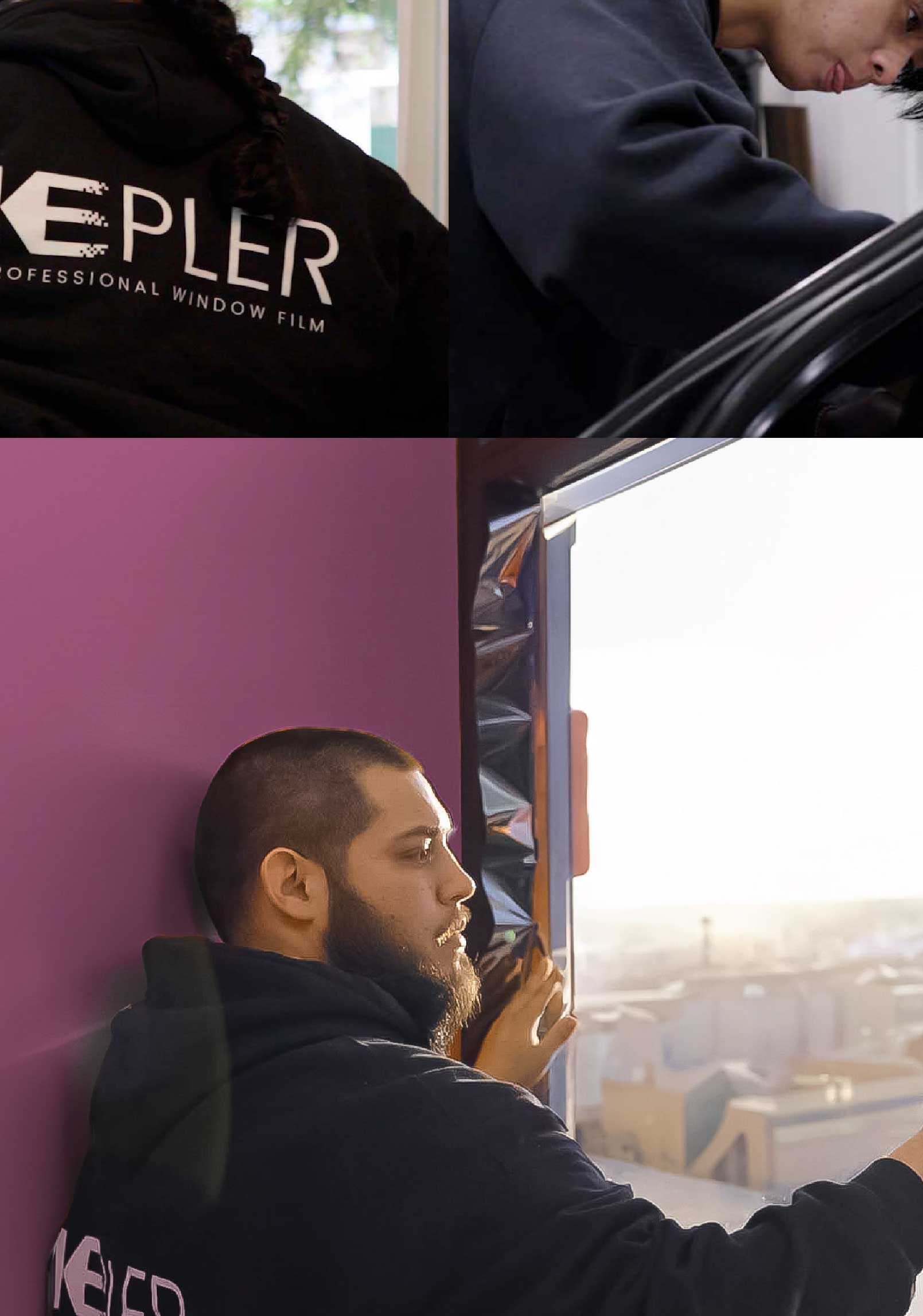 Kepler Specialist Installing Security Window Film in State College Pennsylvania